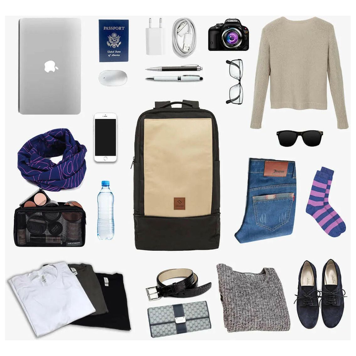 CITYC 2 in 1 Travel Backpack.