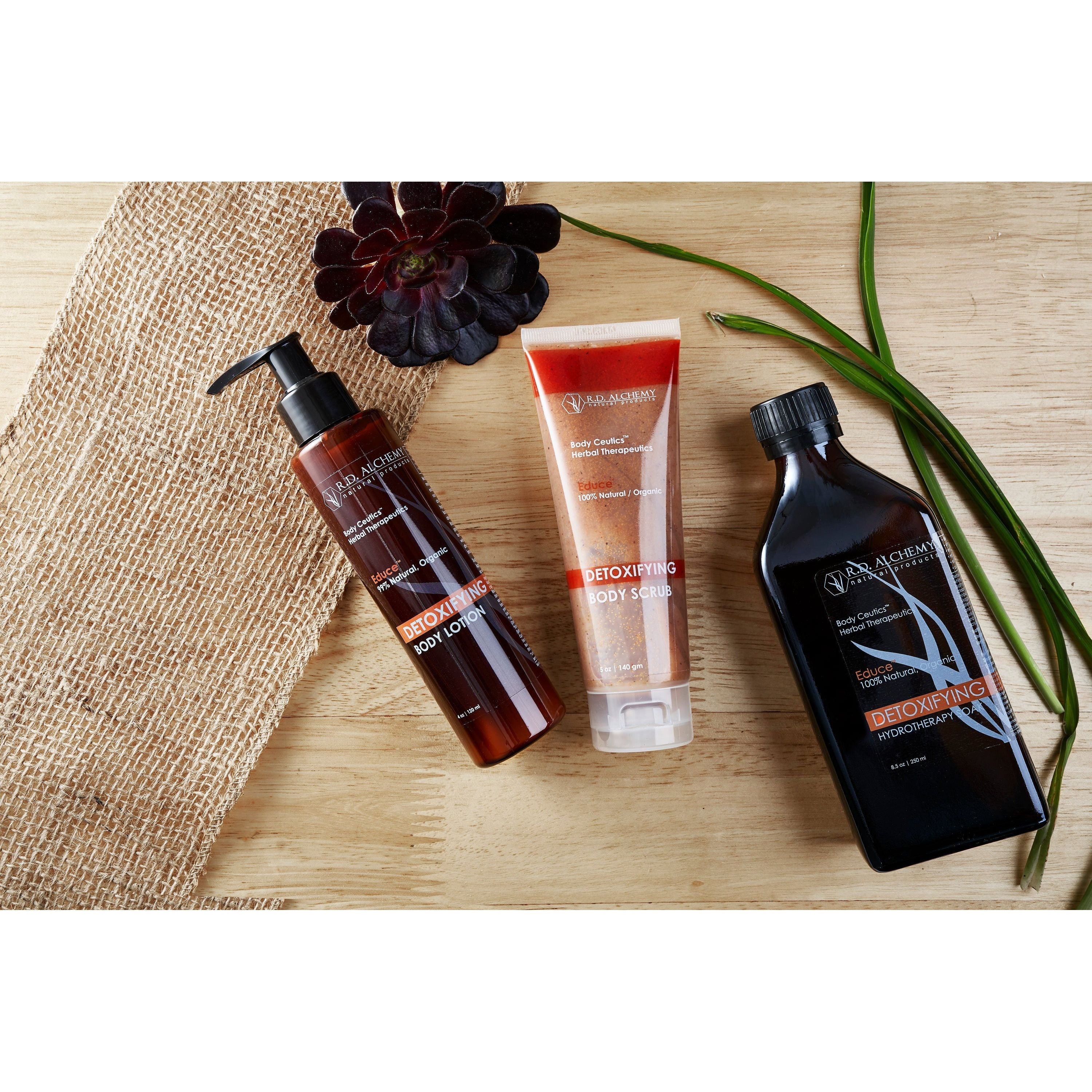 Detoxifying Body Care Set .