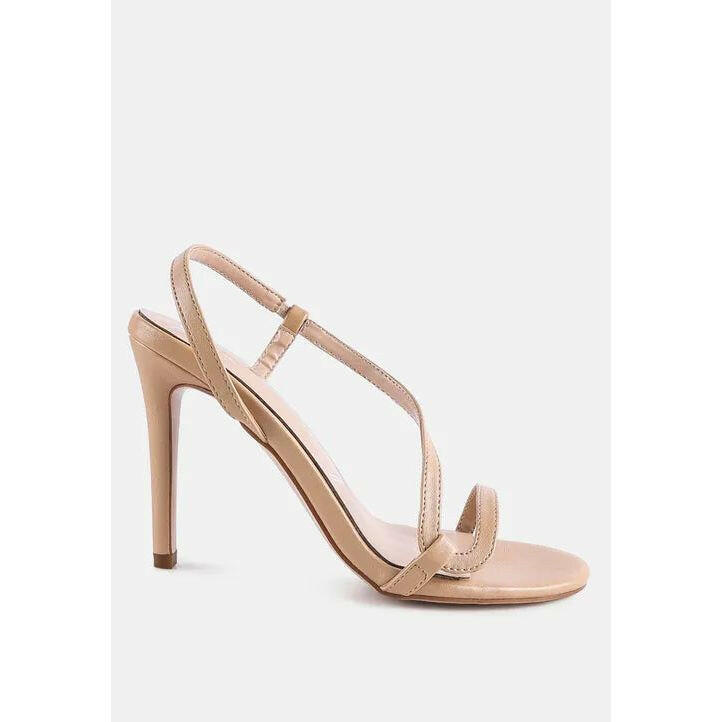Epoque Heeled Strappy Slingback Sandals.