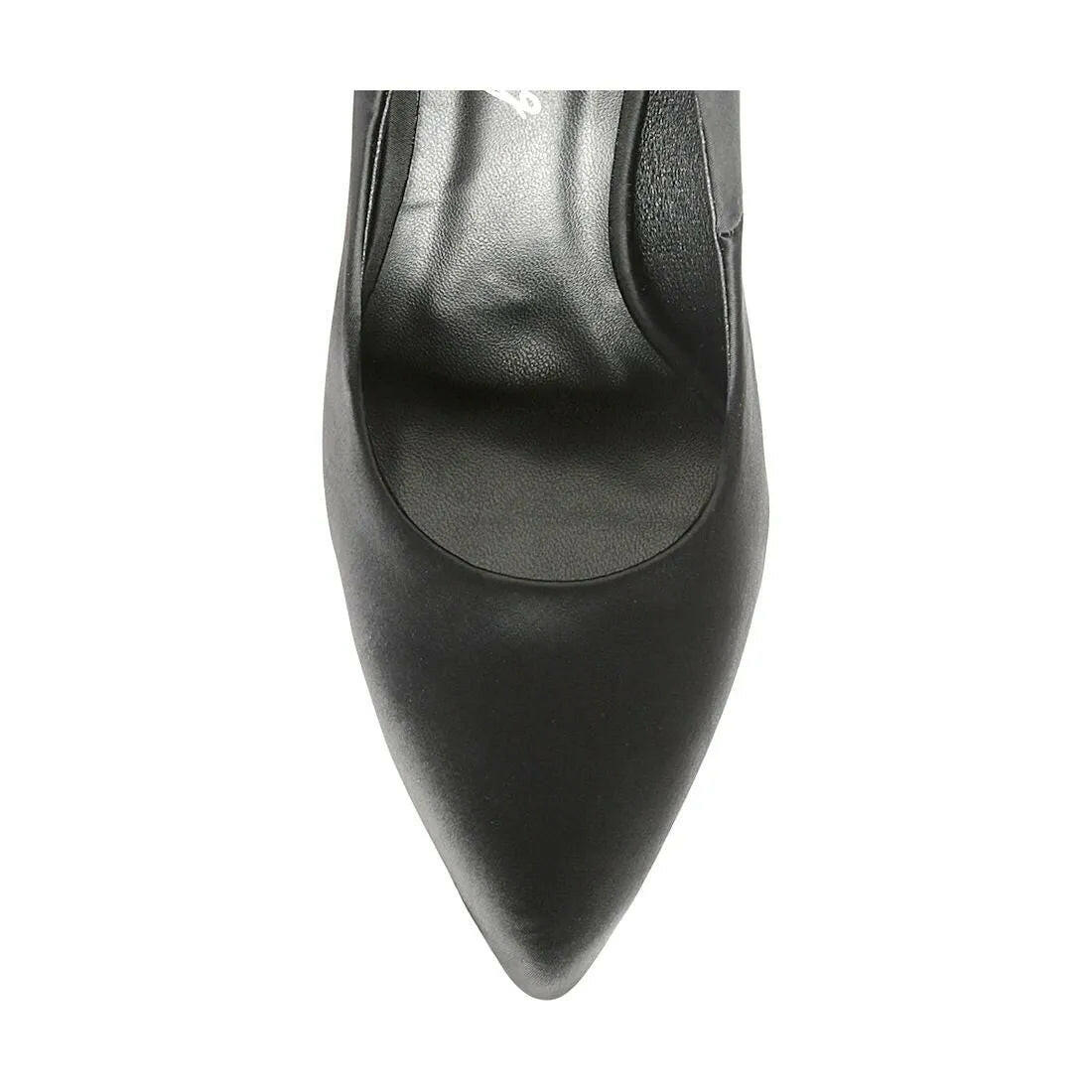 Fizzy Goblet Satin Stilettos.