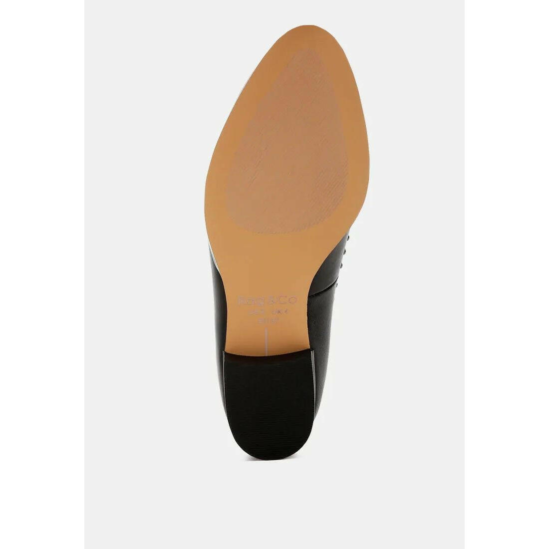 Wolferton Delicate Stud Detail Leather Loafers.