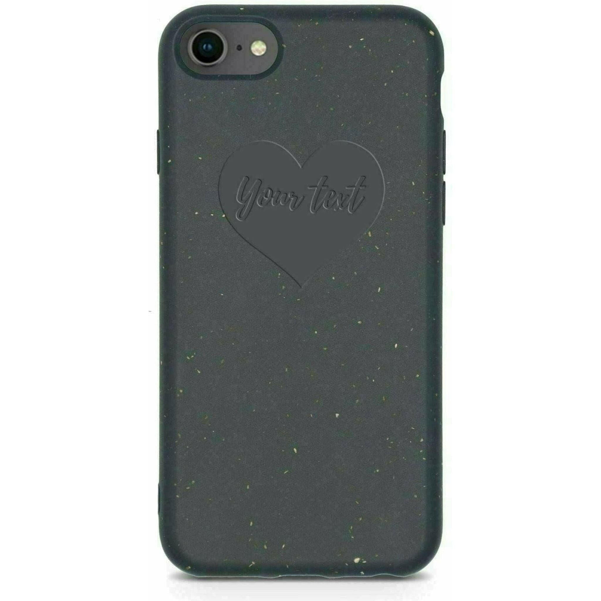Biodegradable Personalized Phone Case - Black.