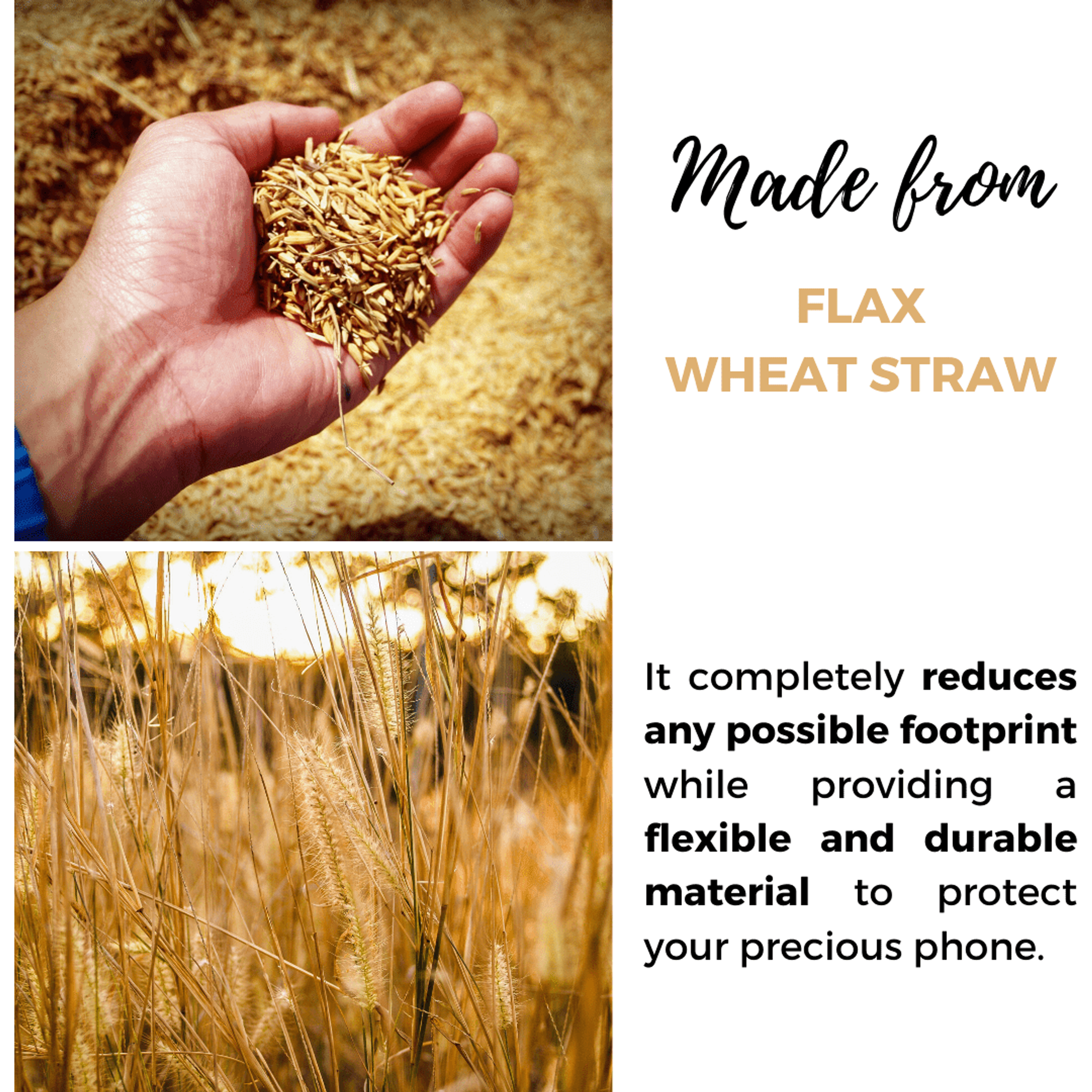 Biodegradable Phone Case - Black.