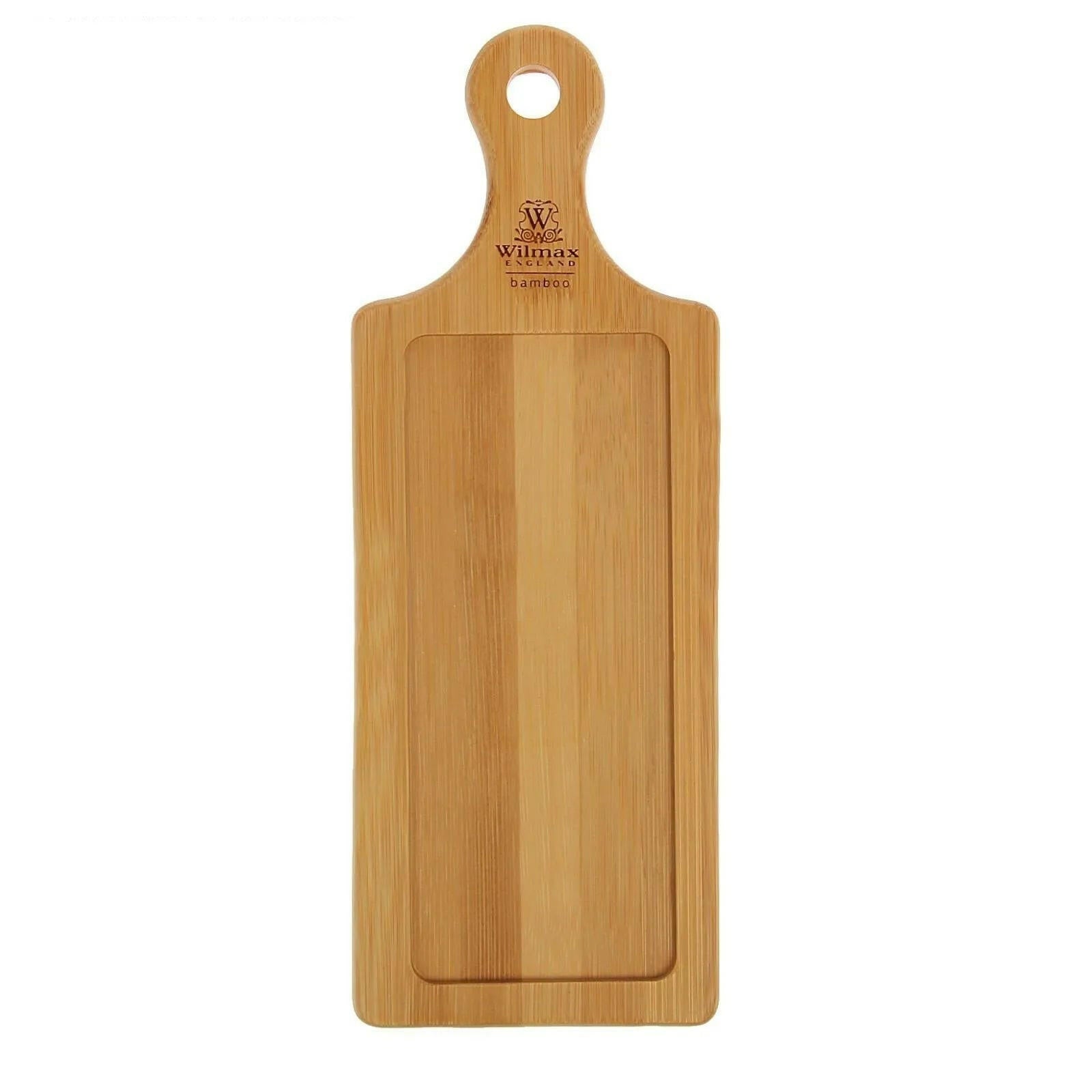 Bamboo Tray 11.75" x 4.5" For Appetizers / Barbecue.