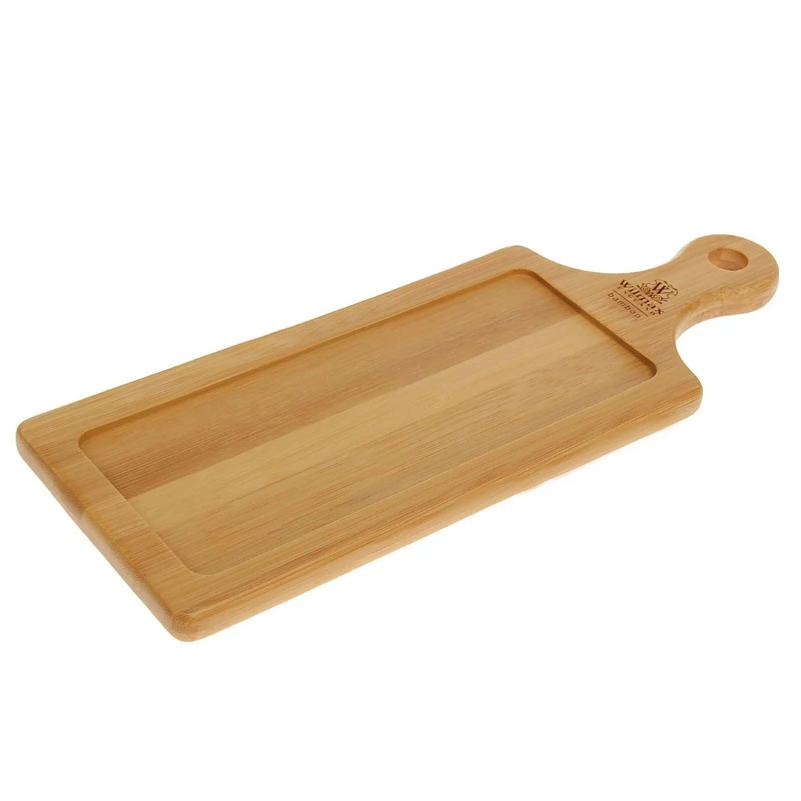Bamboo Tray 11.75" x 4.5" For Appetizers / Barbecue.