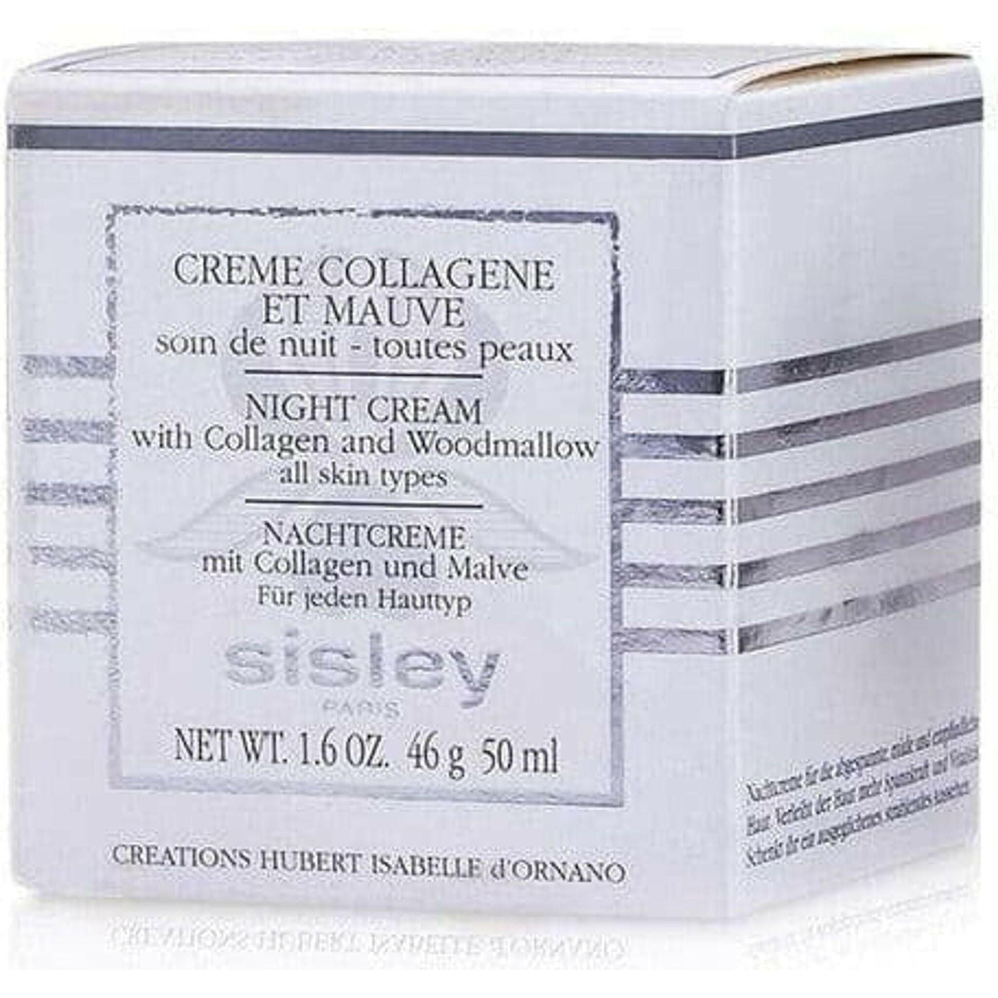 Botanical Night Cream With Collagen & Woodmallow.