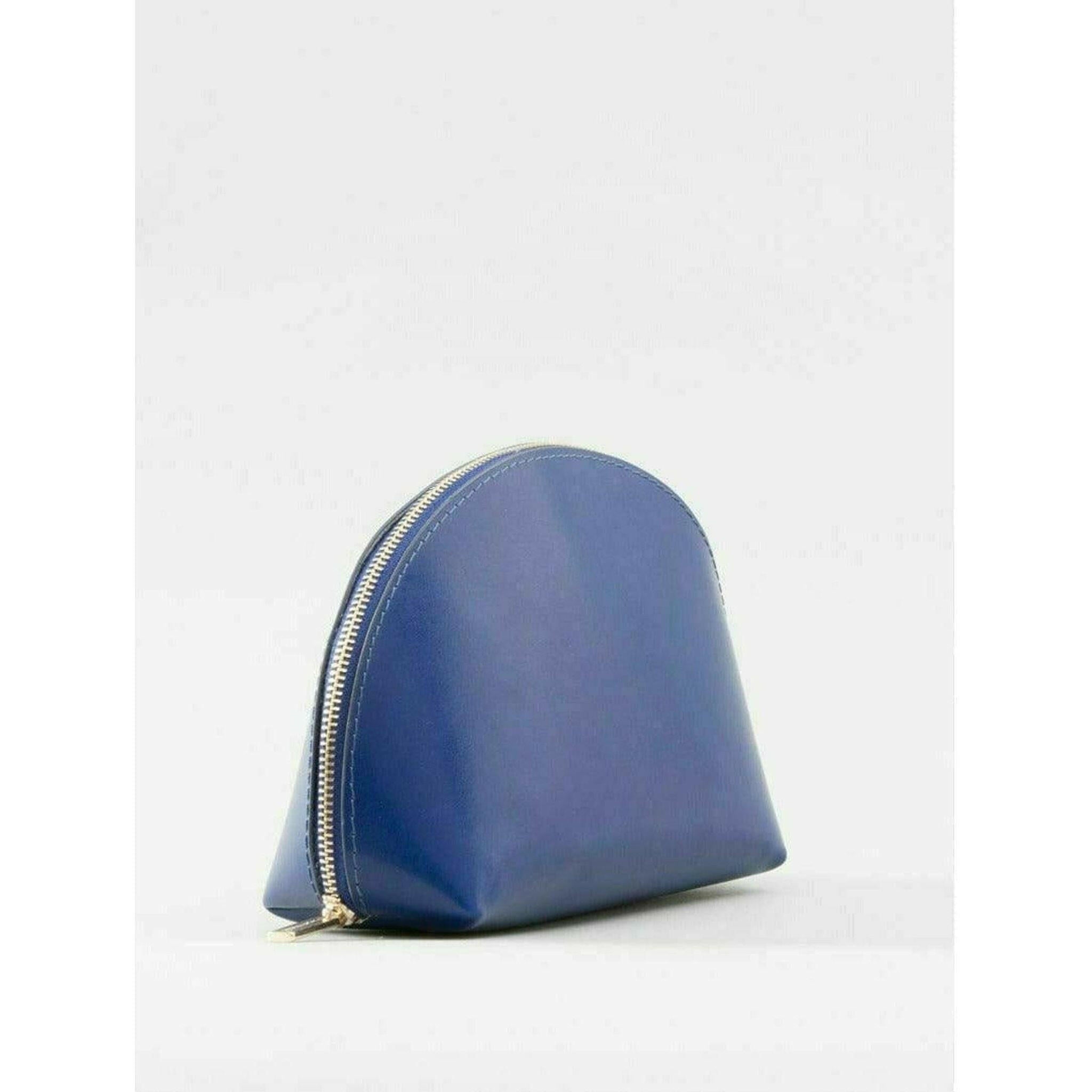 Cosmetic Pouch Navy Blue.