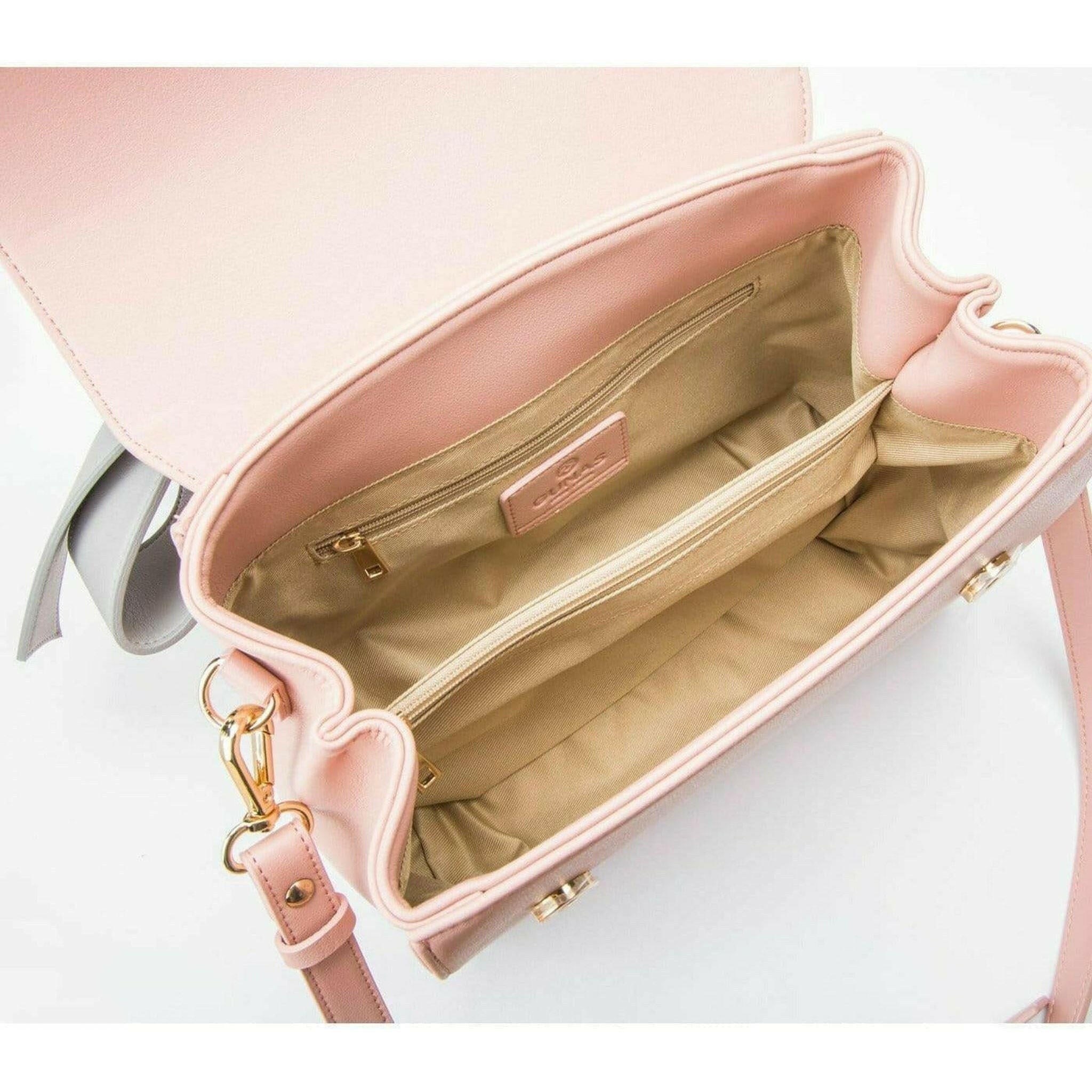 Cottontail - Light Pink Vegan Leather Bag.