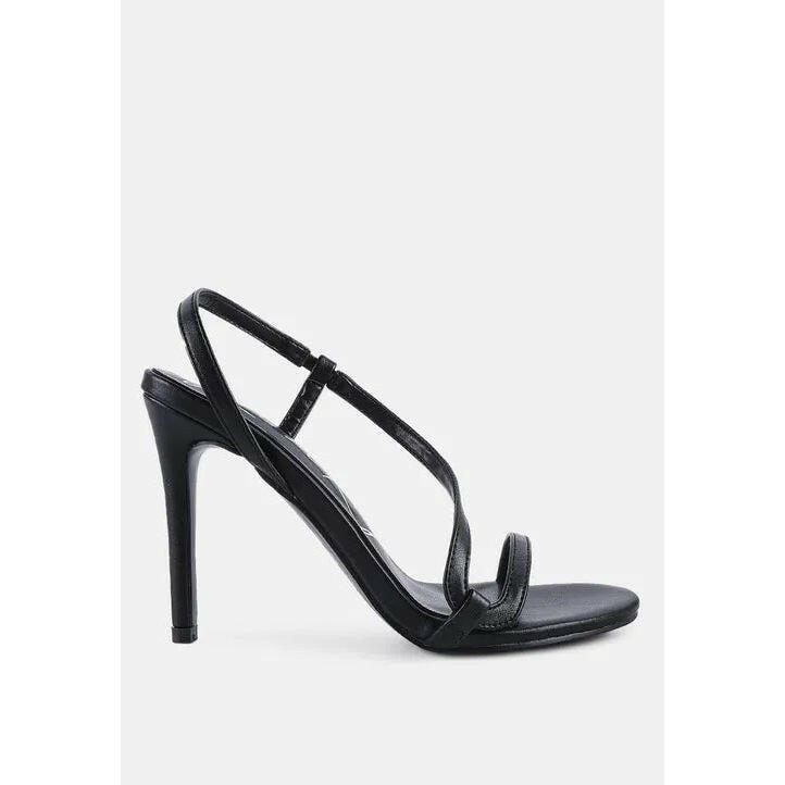 Epoque Heeled Strappy Slingback Sandals.