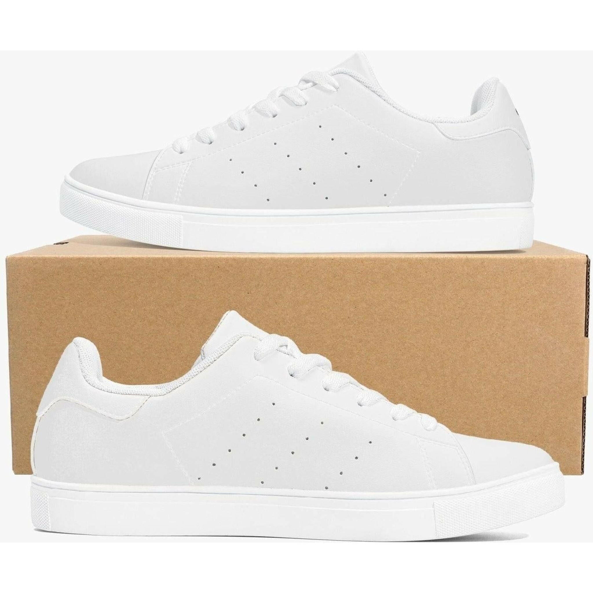 Jacki Easlick Lux Egg Low-Top Leather Sneakers.
