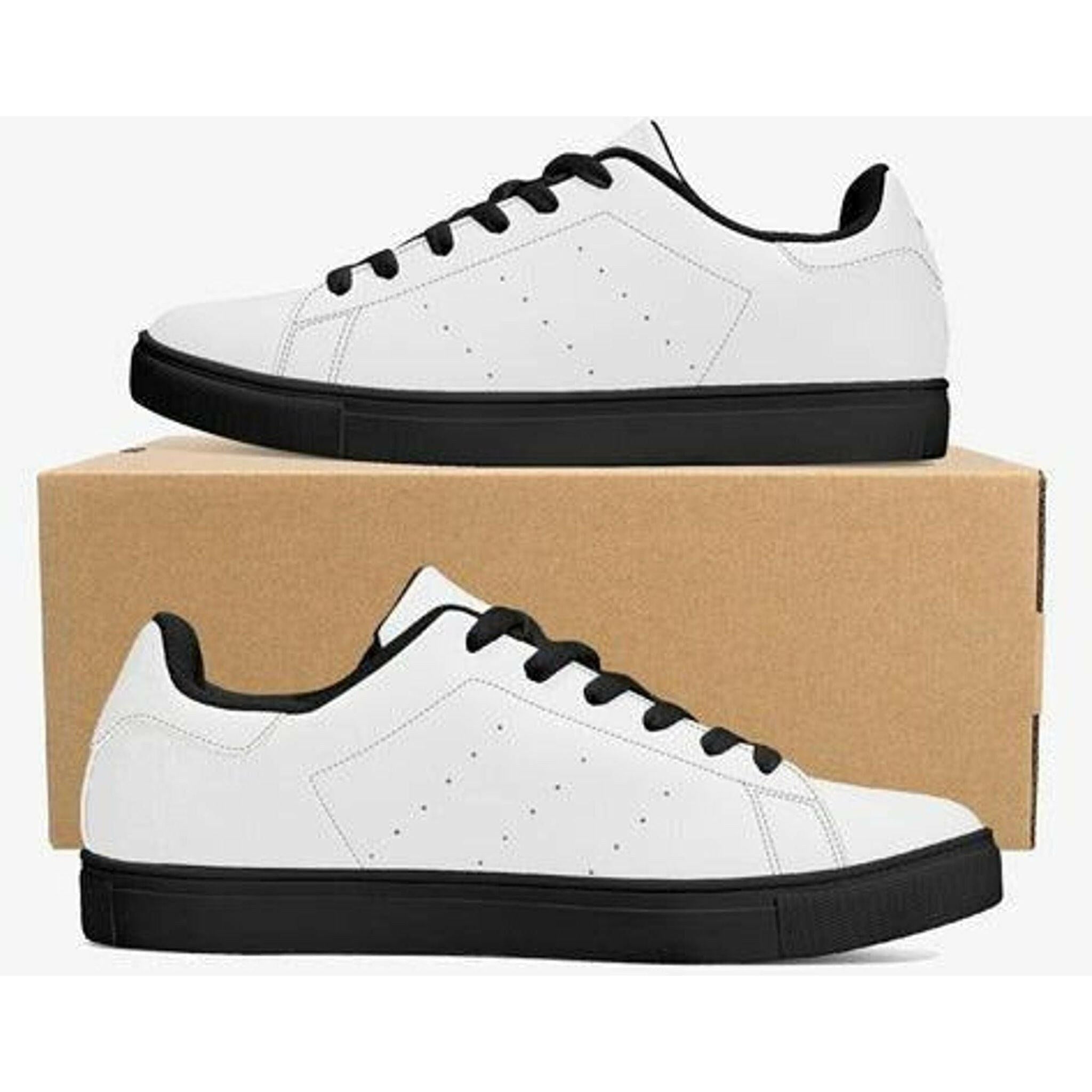 Jacki Easlick Lux Egg Low-Top Leather Sneakers.