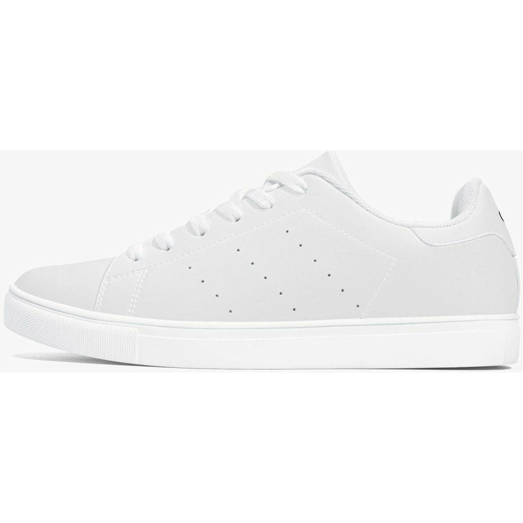 Jacki Easlick Lux Egg Low-Top Leather Sneakers.