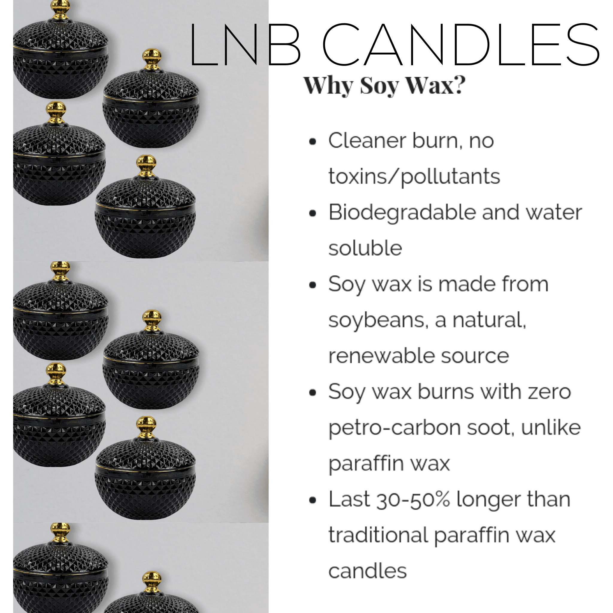 OPIY Candle Scent Designer Inspired.