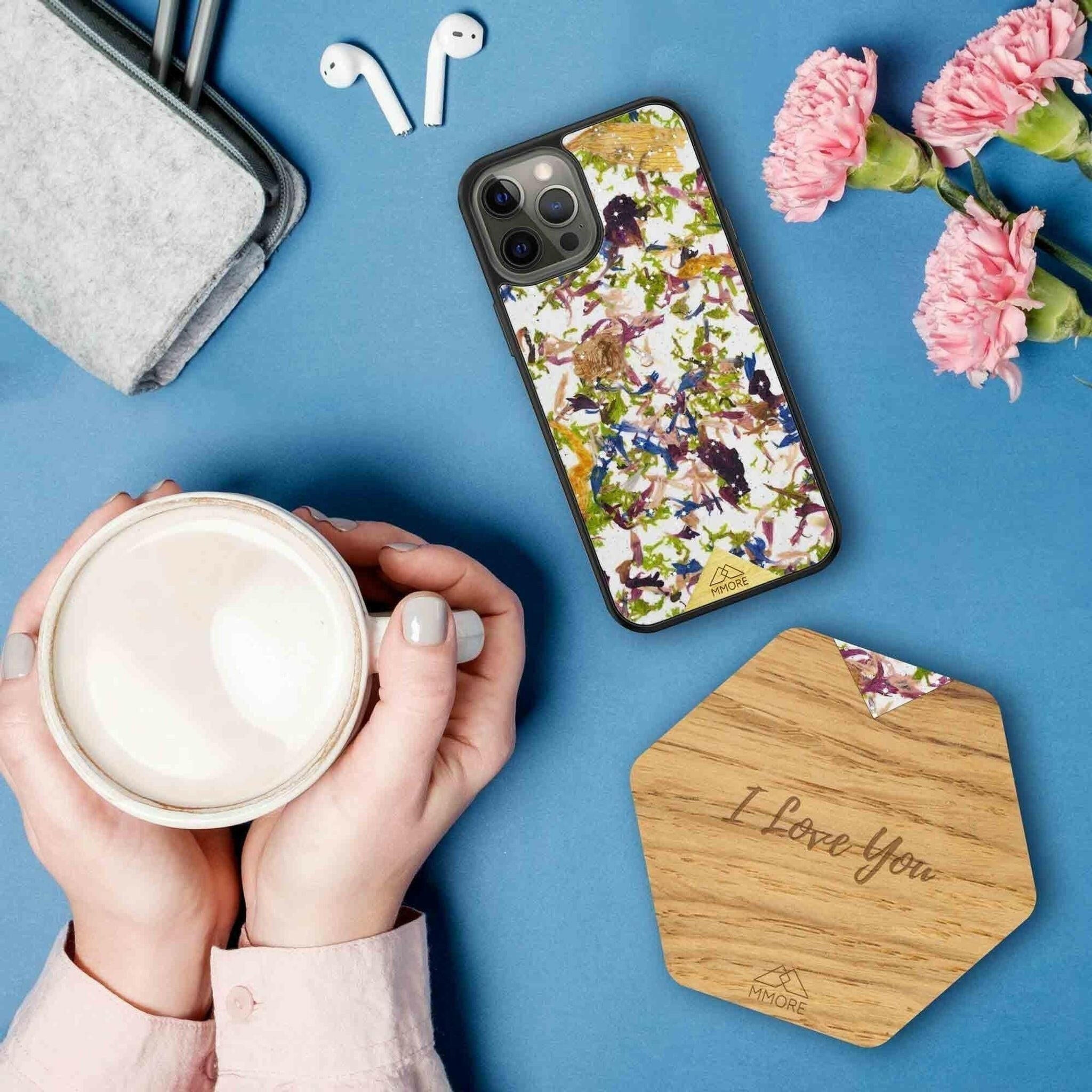 PERSONALIZED Wooden Coasters Set of 4 - Oak.