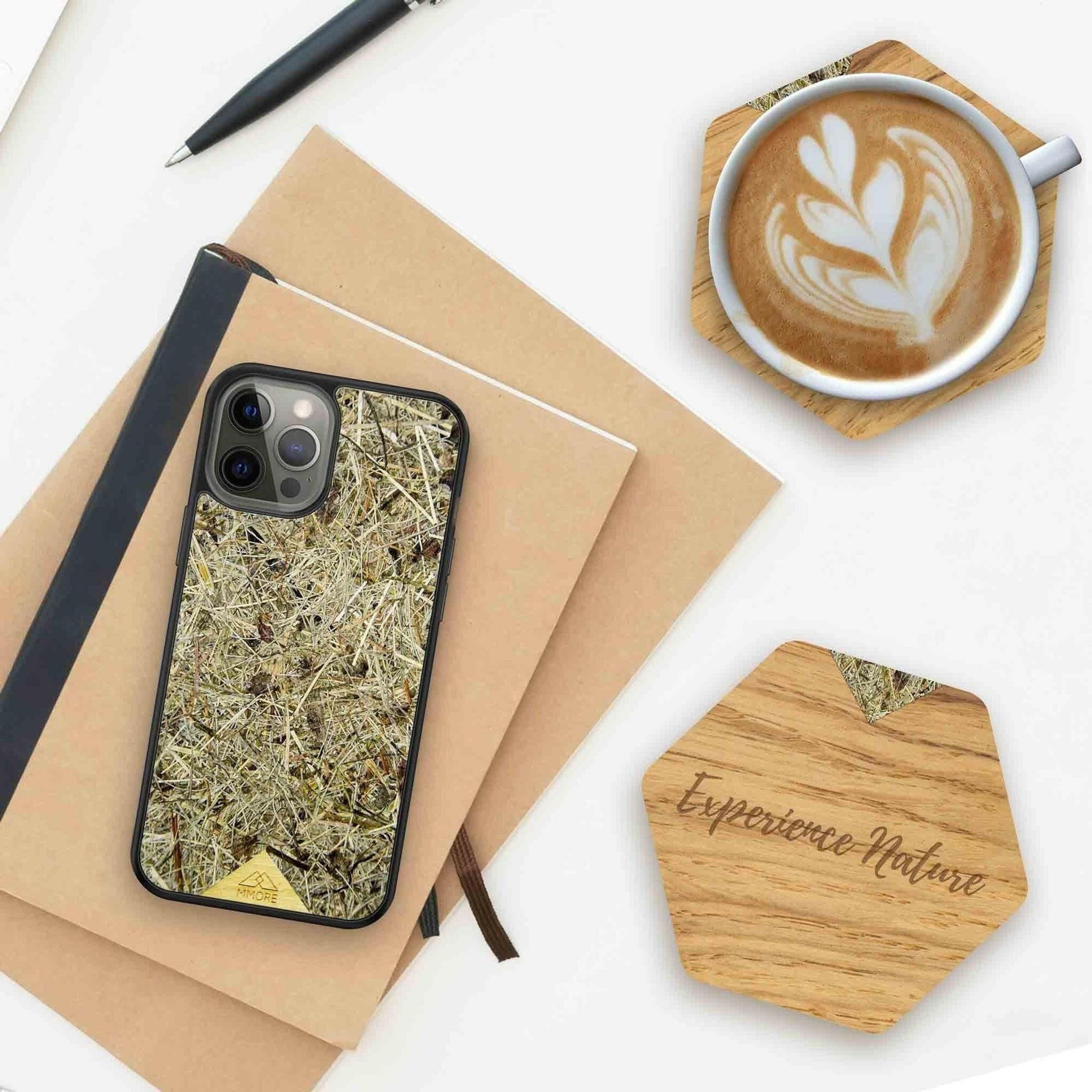 PERSONALIZED Wooden Coasters Set of 4 - Oak.