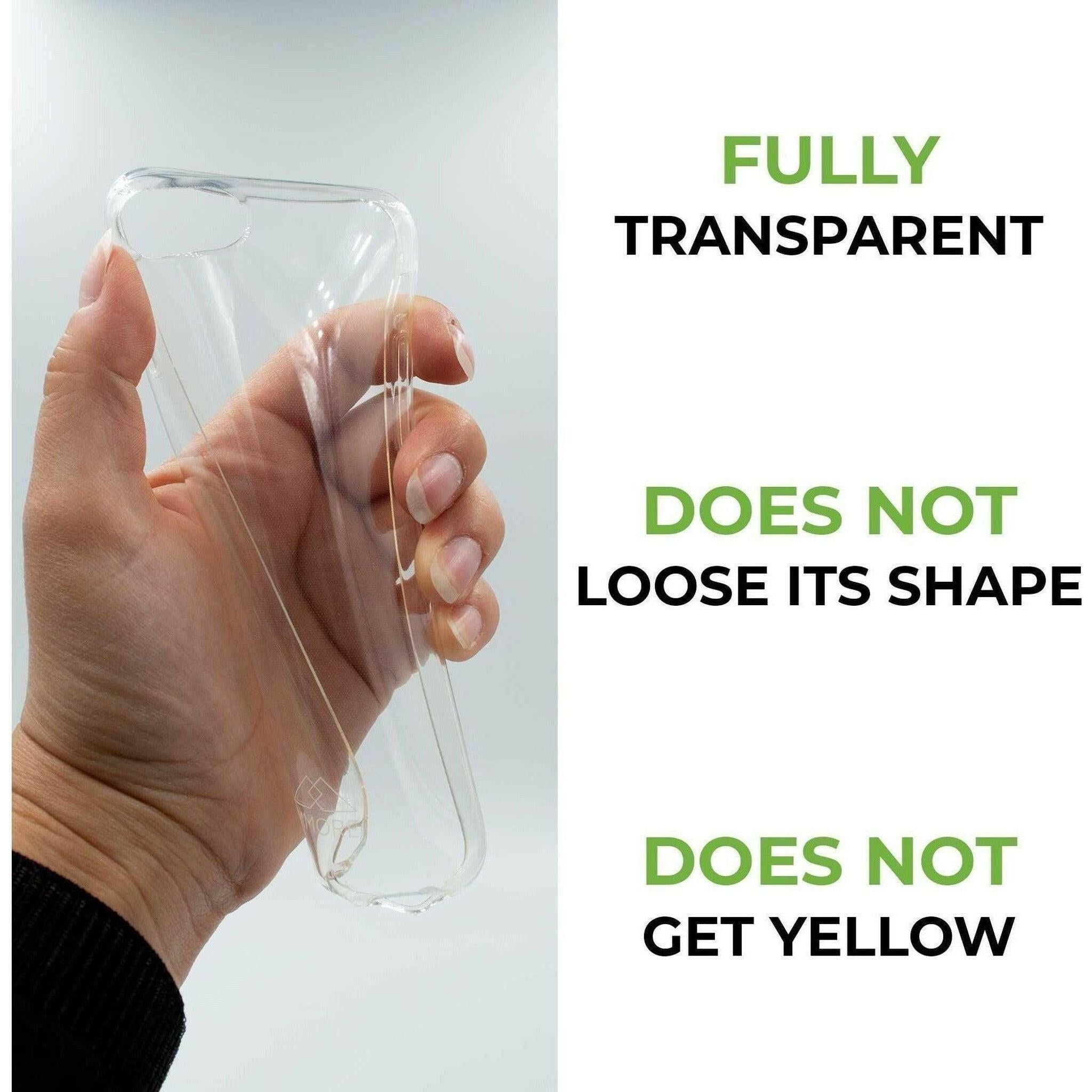 Recycled Ocean Plastic Transparent Phone Case.