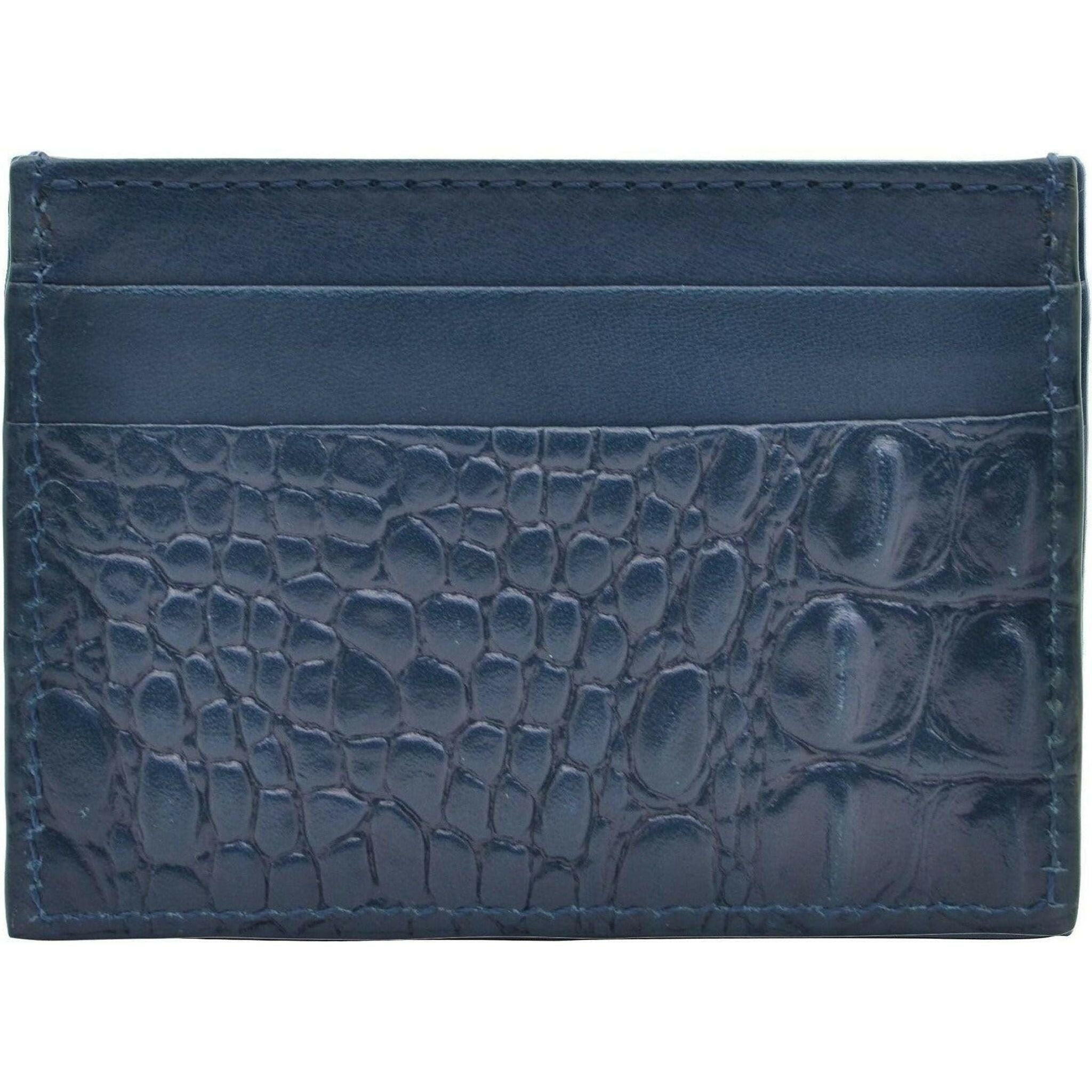 Seajure Embossed Leather Card Holder.