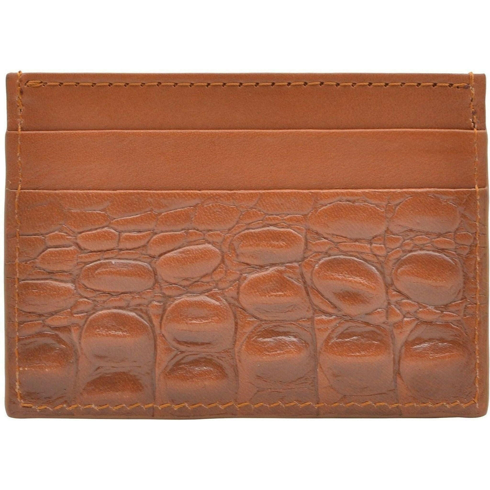 Seajure Embossed Leather Card Holder.