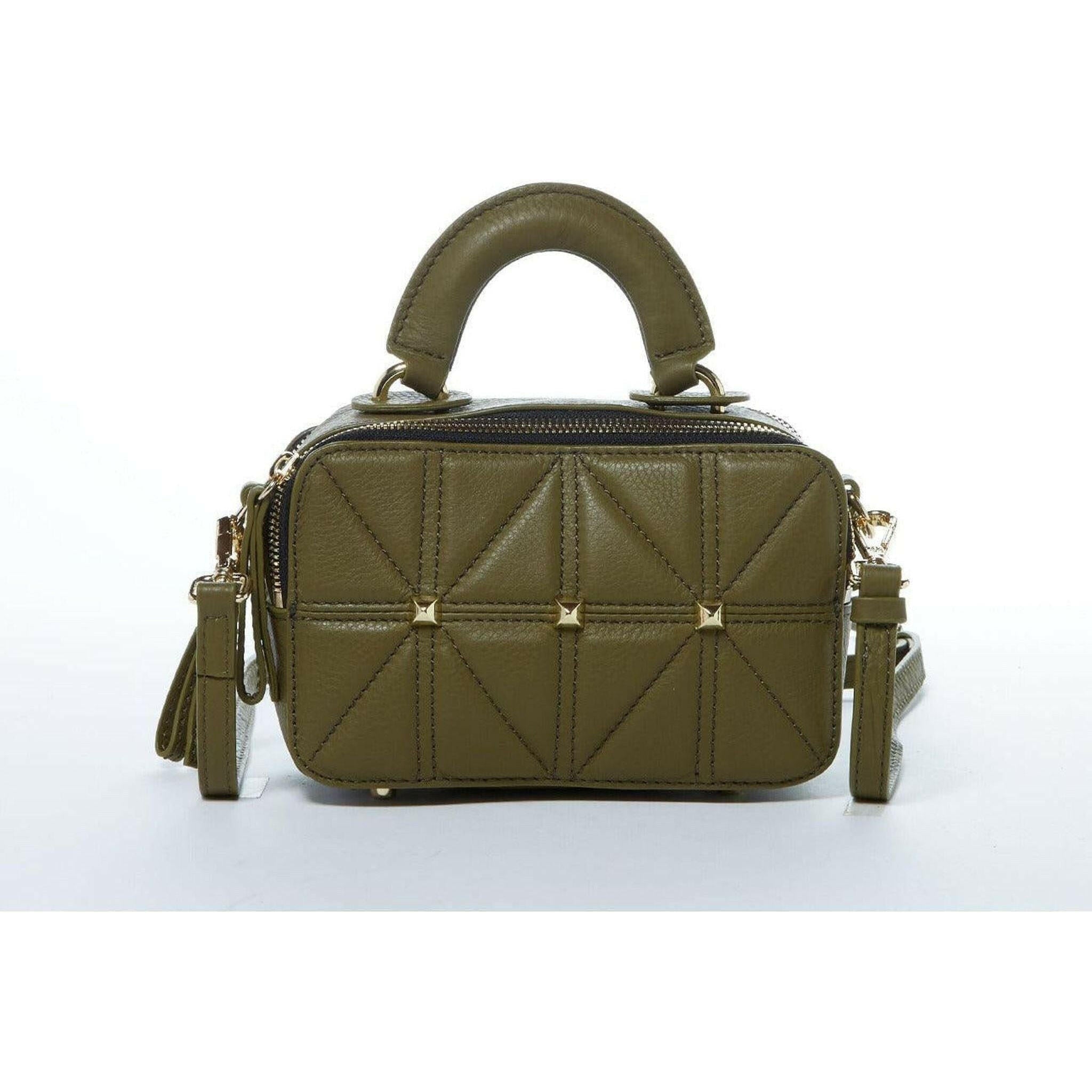 Taylor Small Crossbody Bag Olive Green.