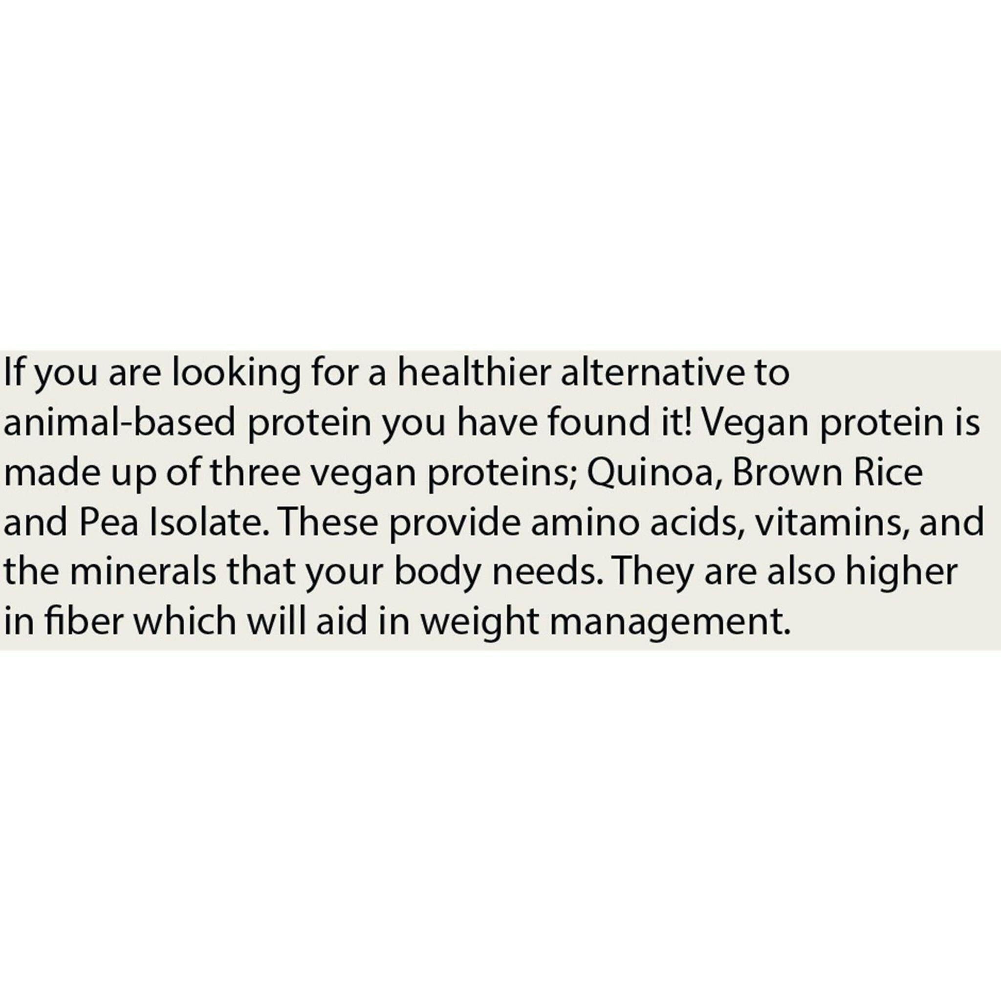 Pure Plant Protein Vanilla.