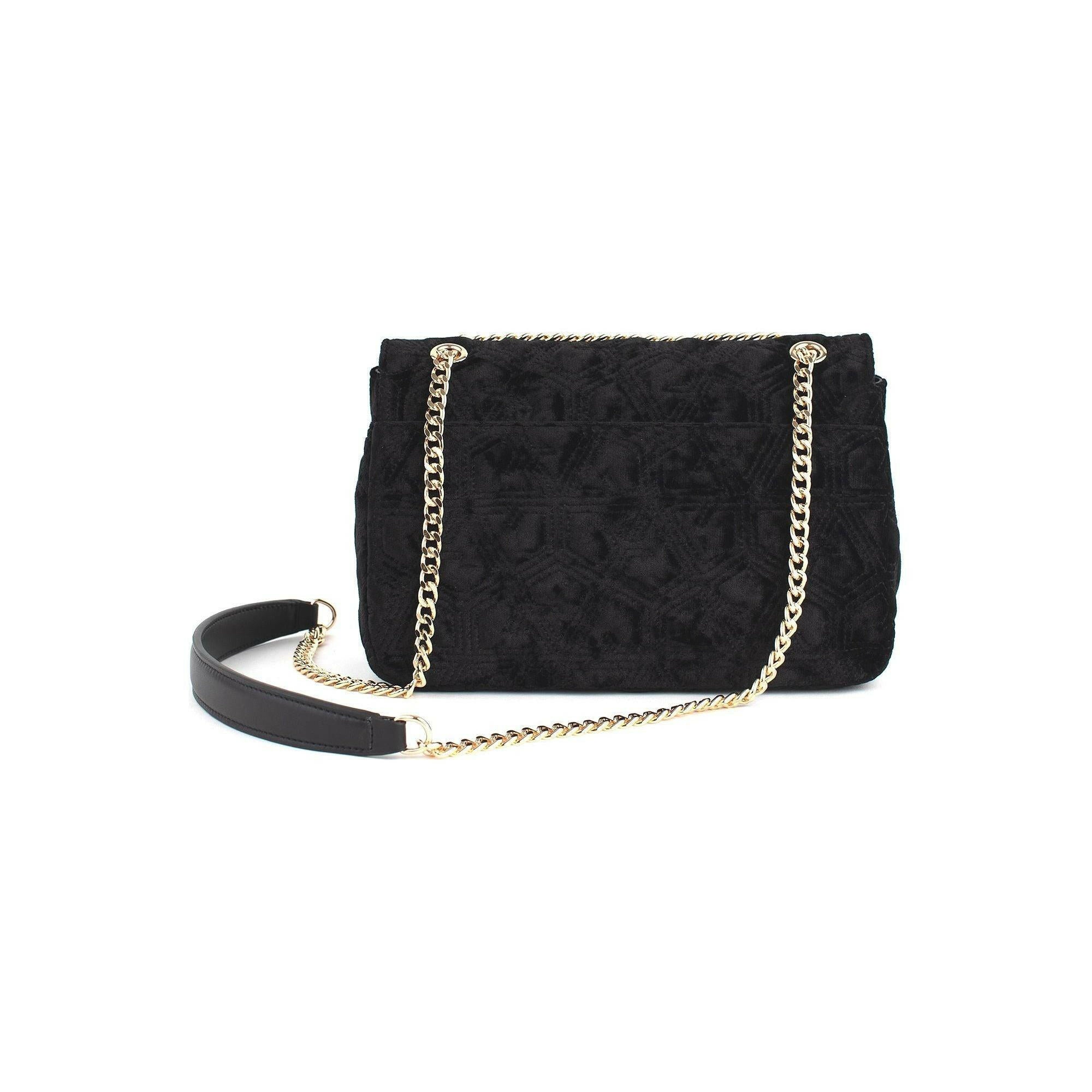 Broadway - Black Vegan Shoulder Bag.