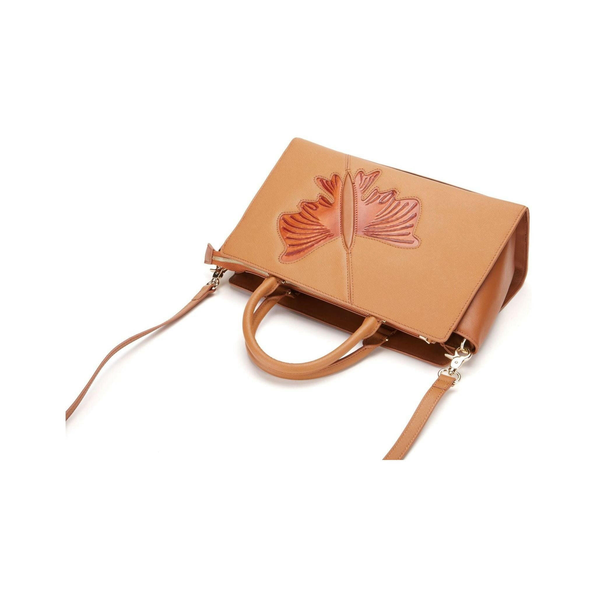 Butterfly Brown Satchel.