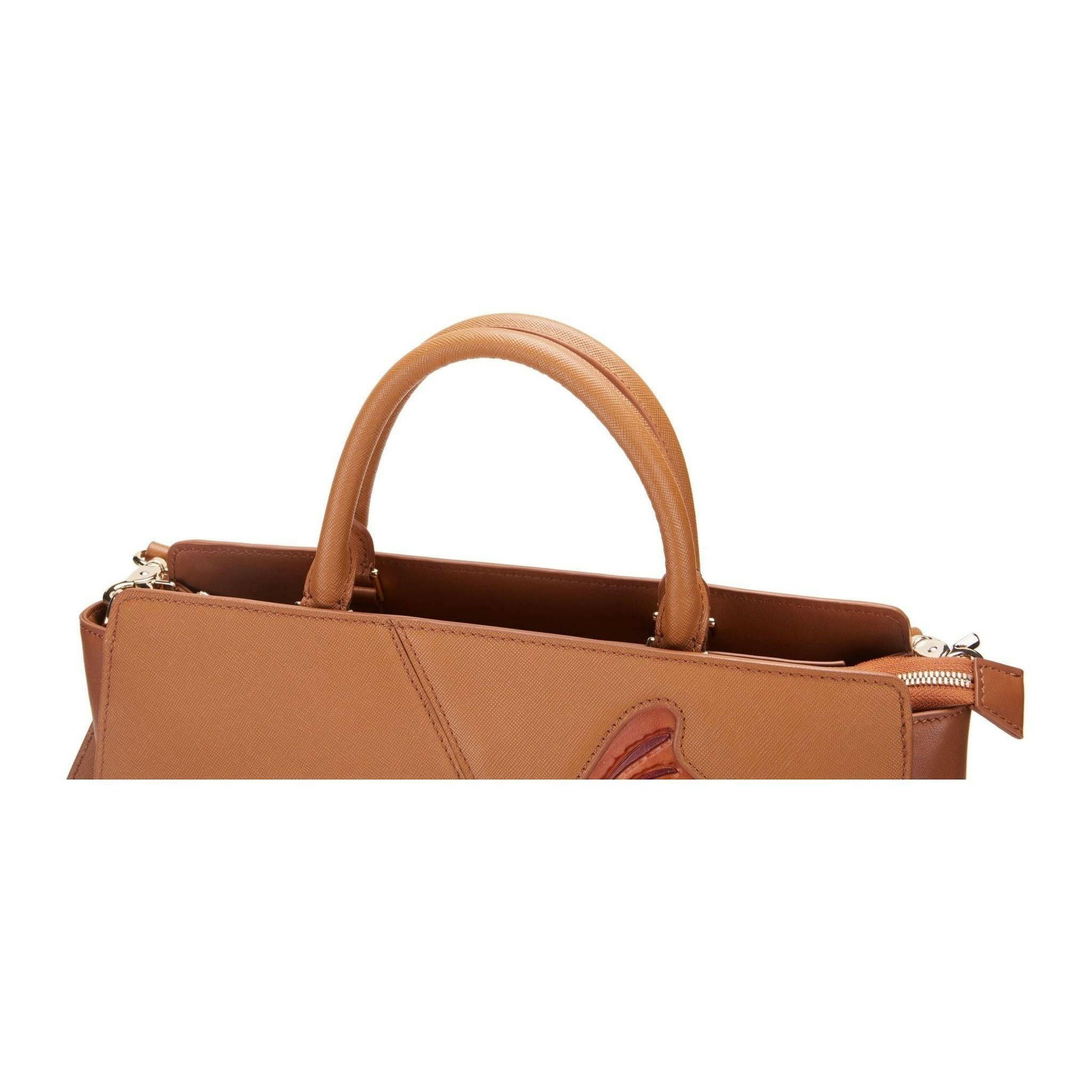 Butterfly Brown Satchel.