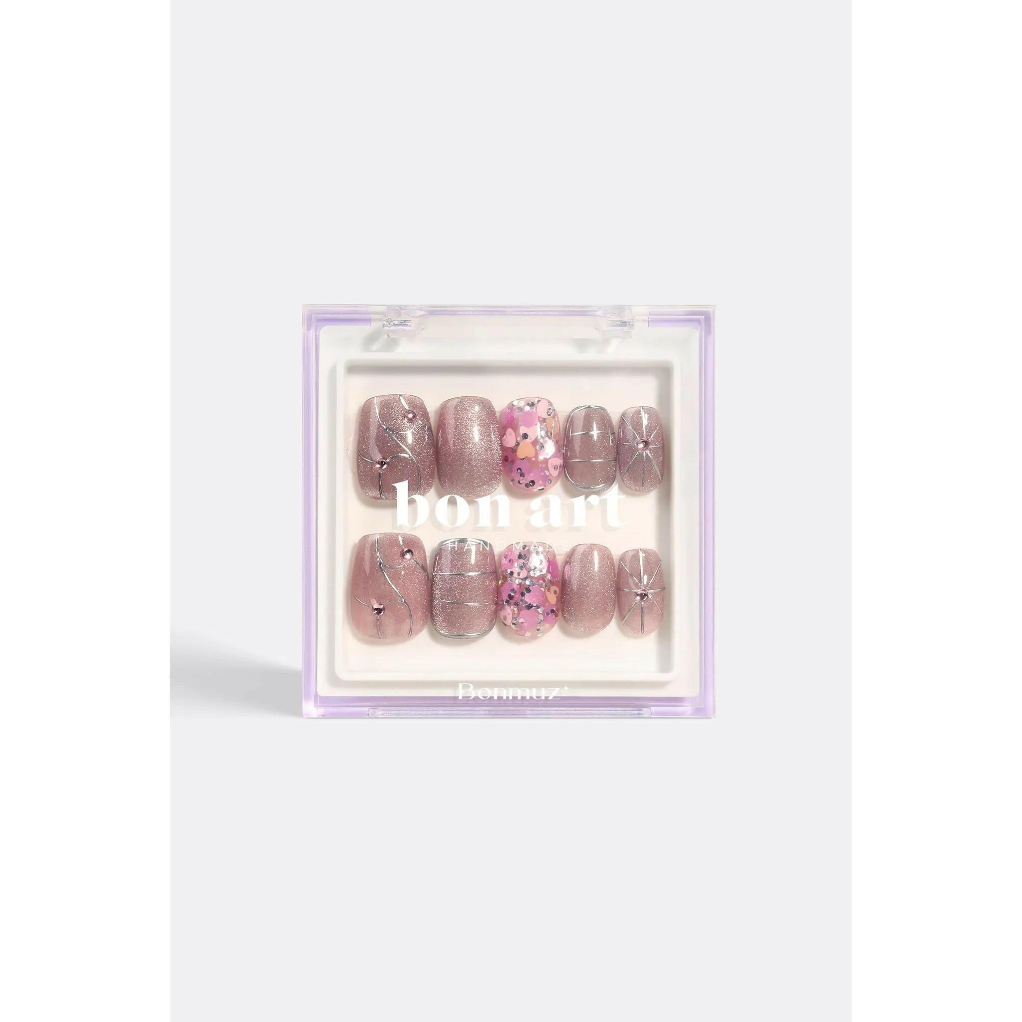 Shimmering Prosecco | Pro Handmade Gel Nails.