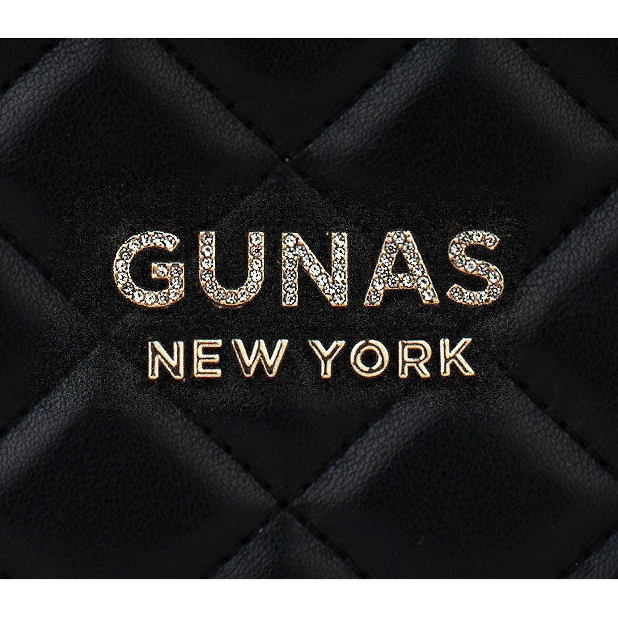 Koi - Black Quilted Vegan Leather Purse.