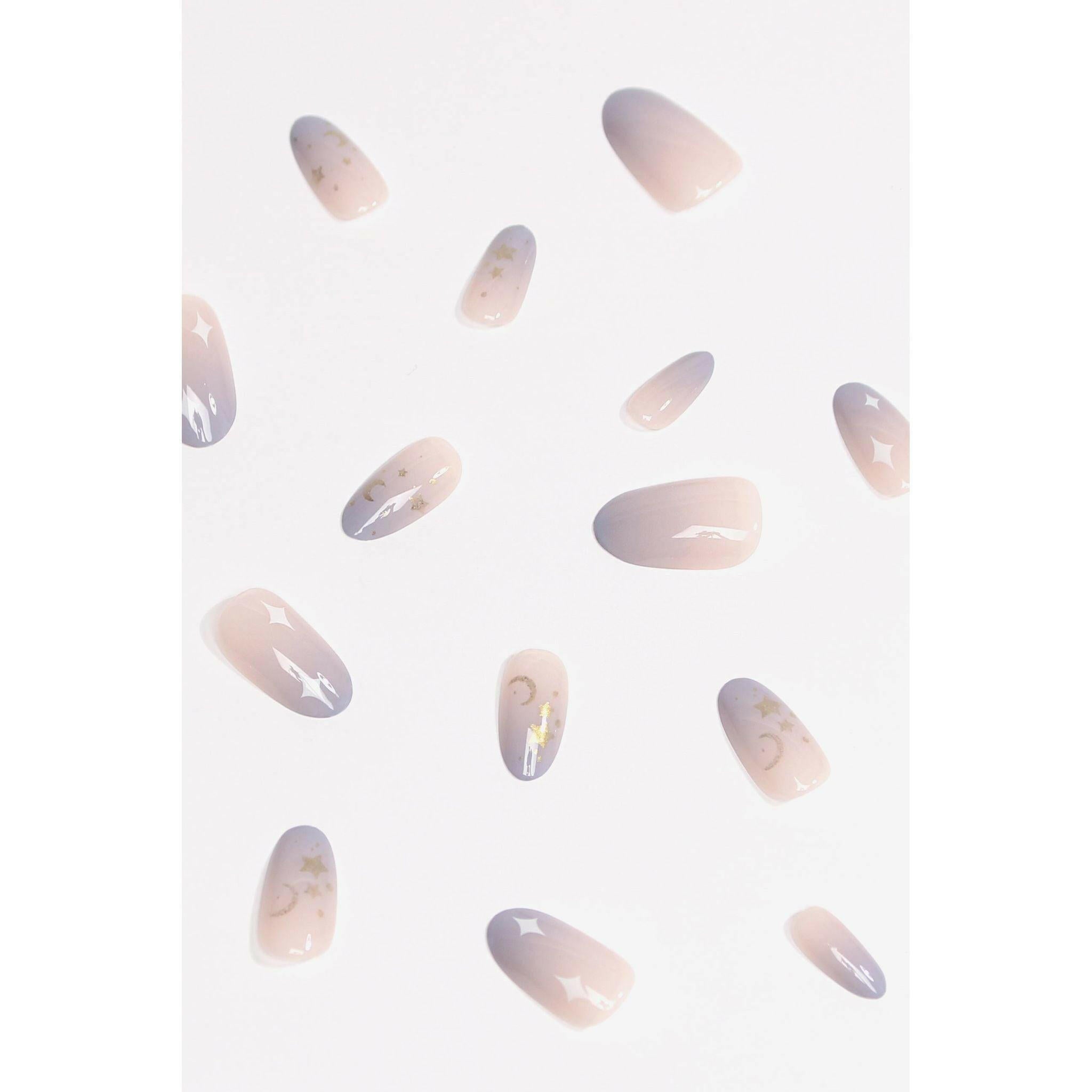 Sky at Dawn | Soft & Durable Press-On Nails.