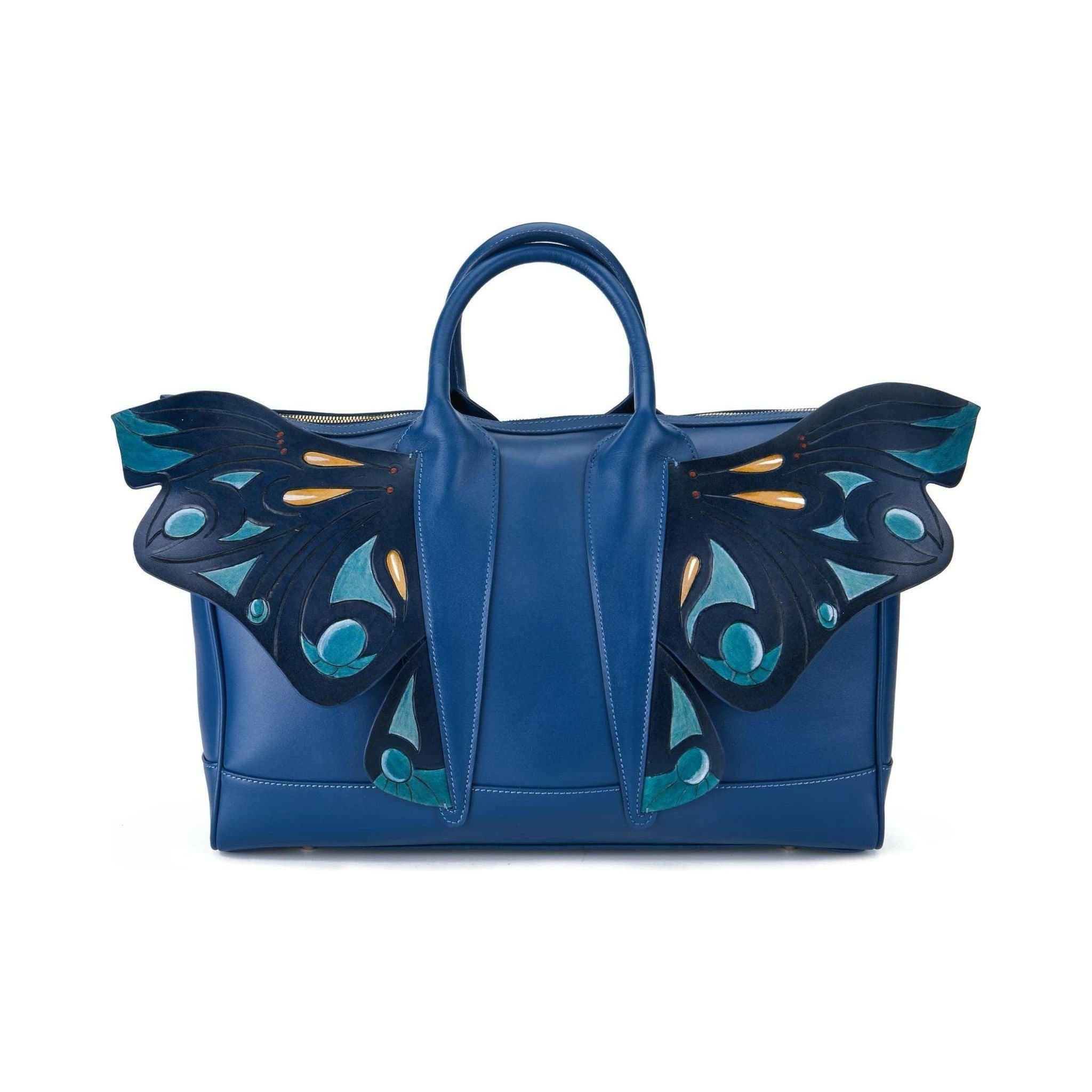 Wings Blue Top Handle.