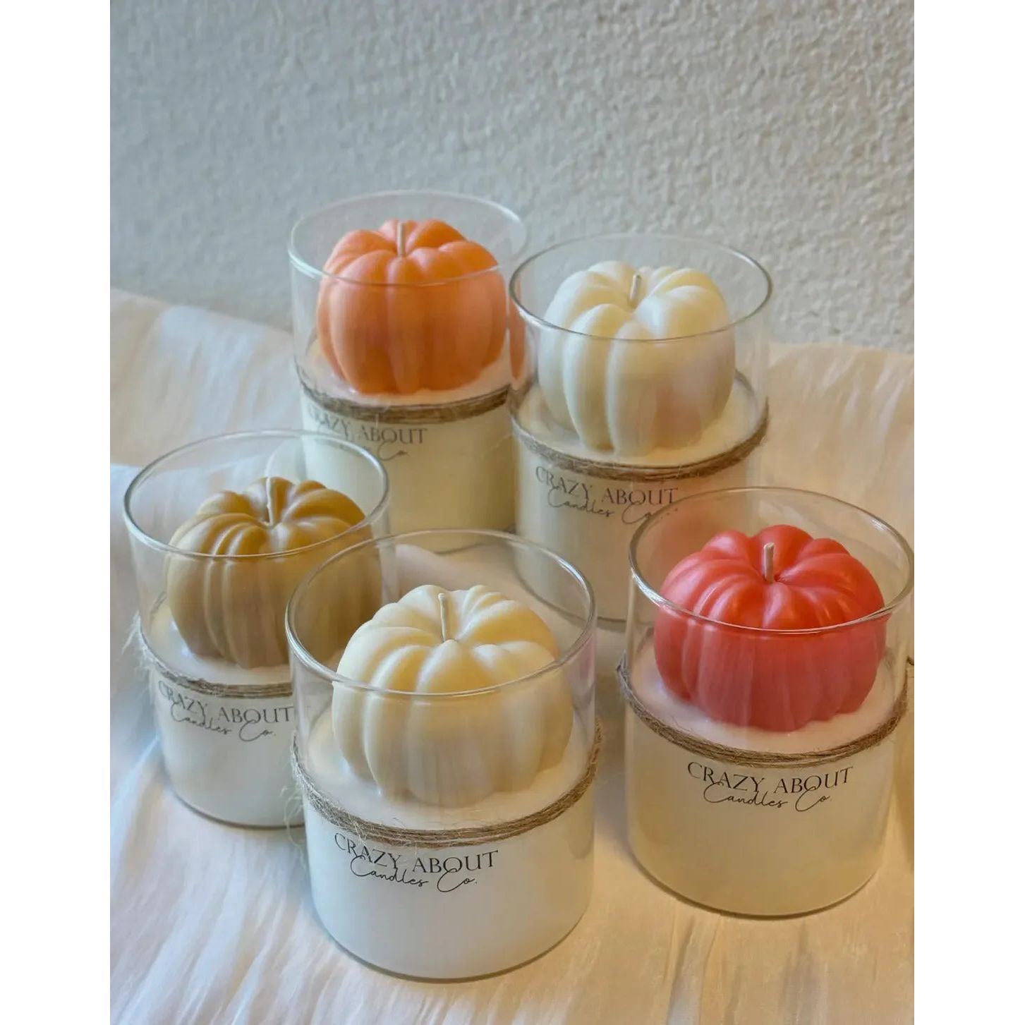 Pumpkin Season Soy Wax Candle.