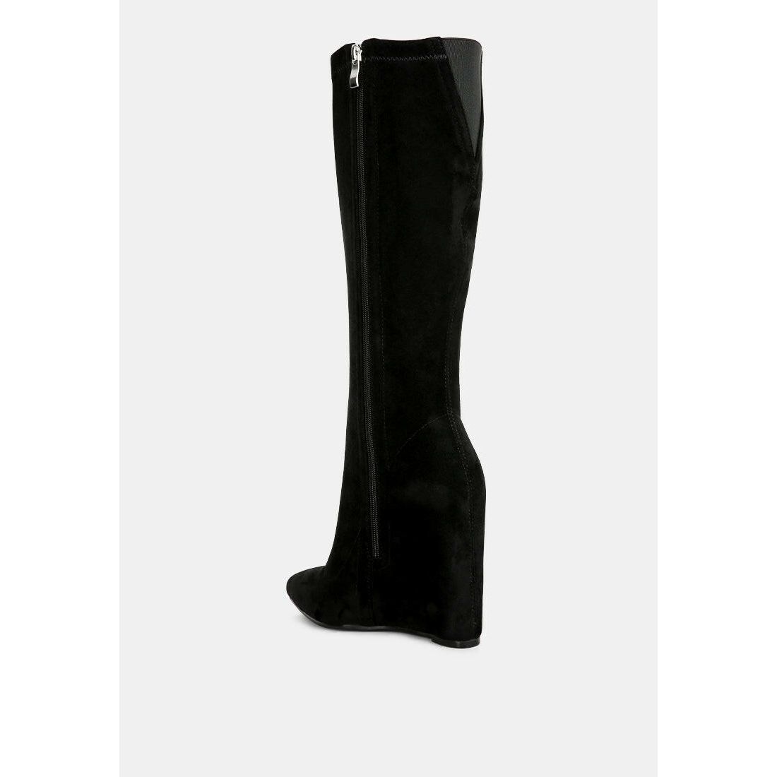 Gladol Wedge Heel Calf Boots.