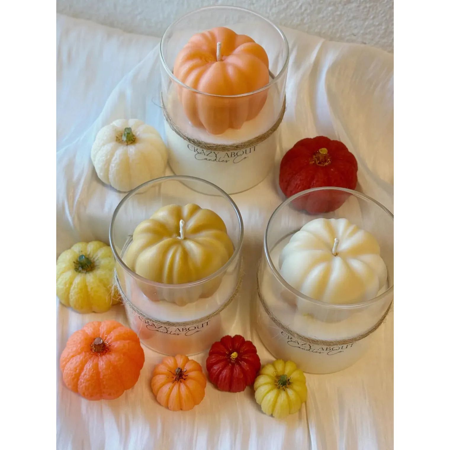 Pumpkin Season Soy Wax Candle.