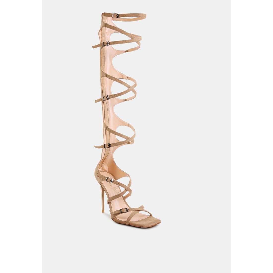 Gossip Dramatic Strappy Stiletto Heels.