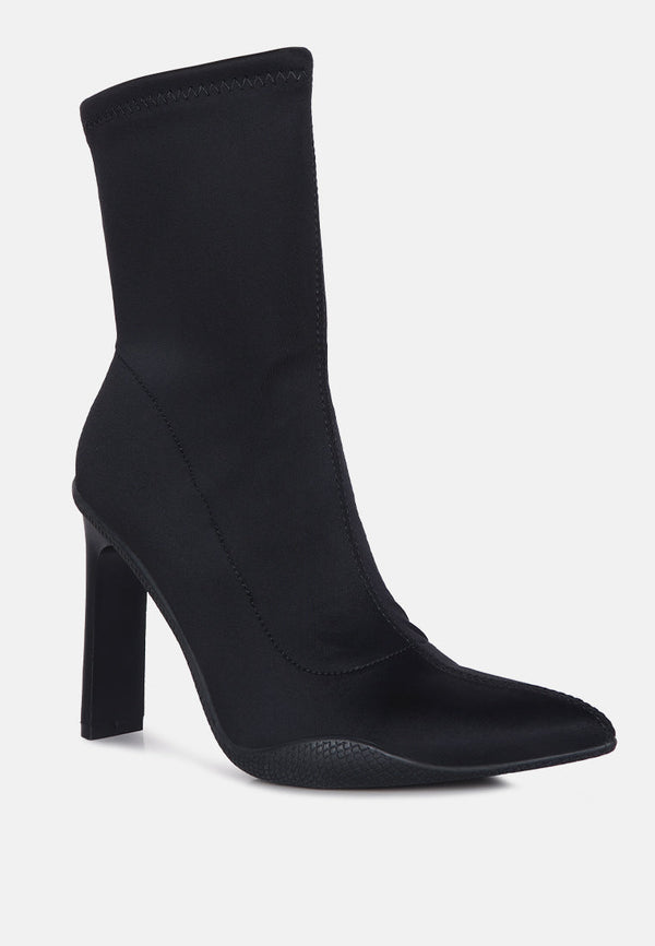 Tokens Pointed Heel Ankle Boots