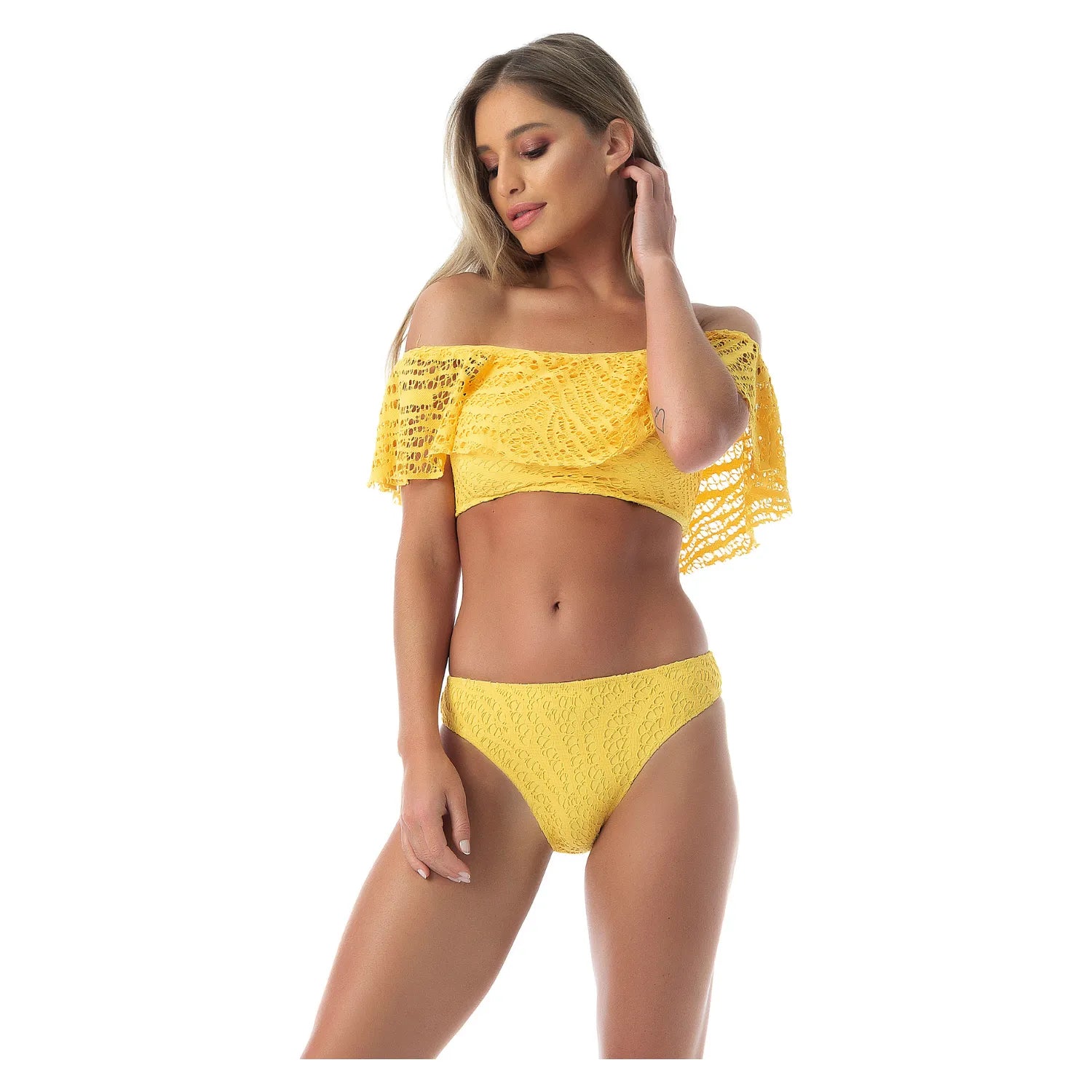 Dunas Off Shoulder Bikini Top.