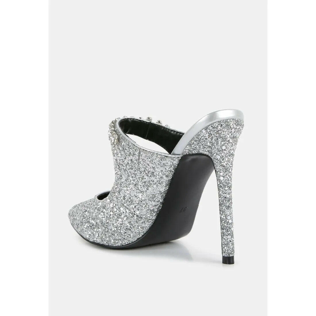 Twinklet Glitter Diamante Embellished Stilettos.