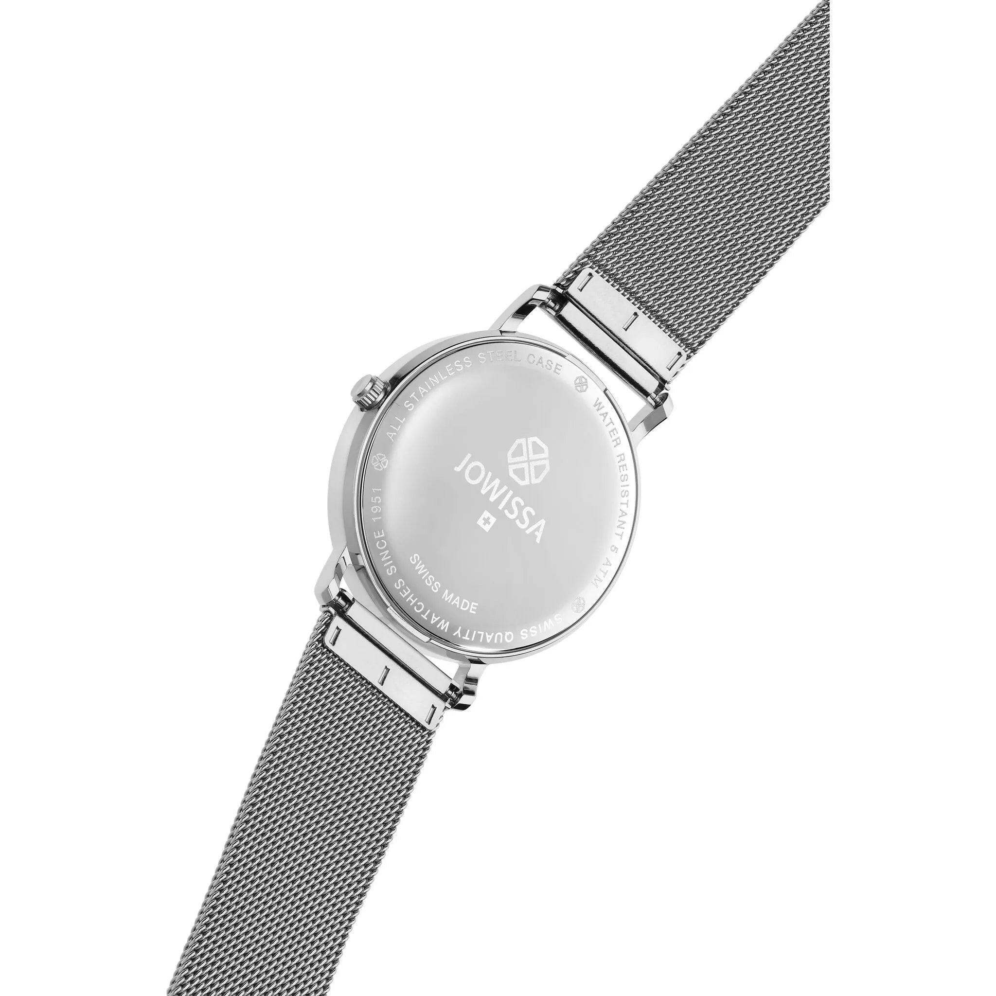 Alto Swiss Ladies Watch Steel White.