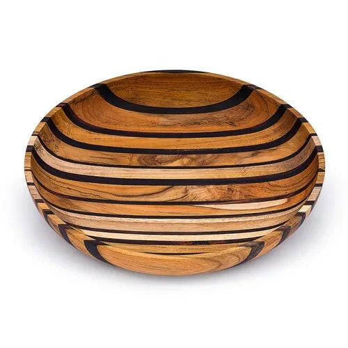 Artisan Upcycled End Grain Fruit Bowls.