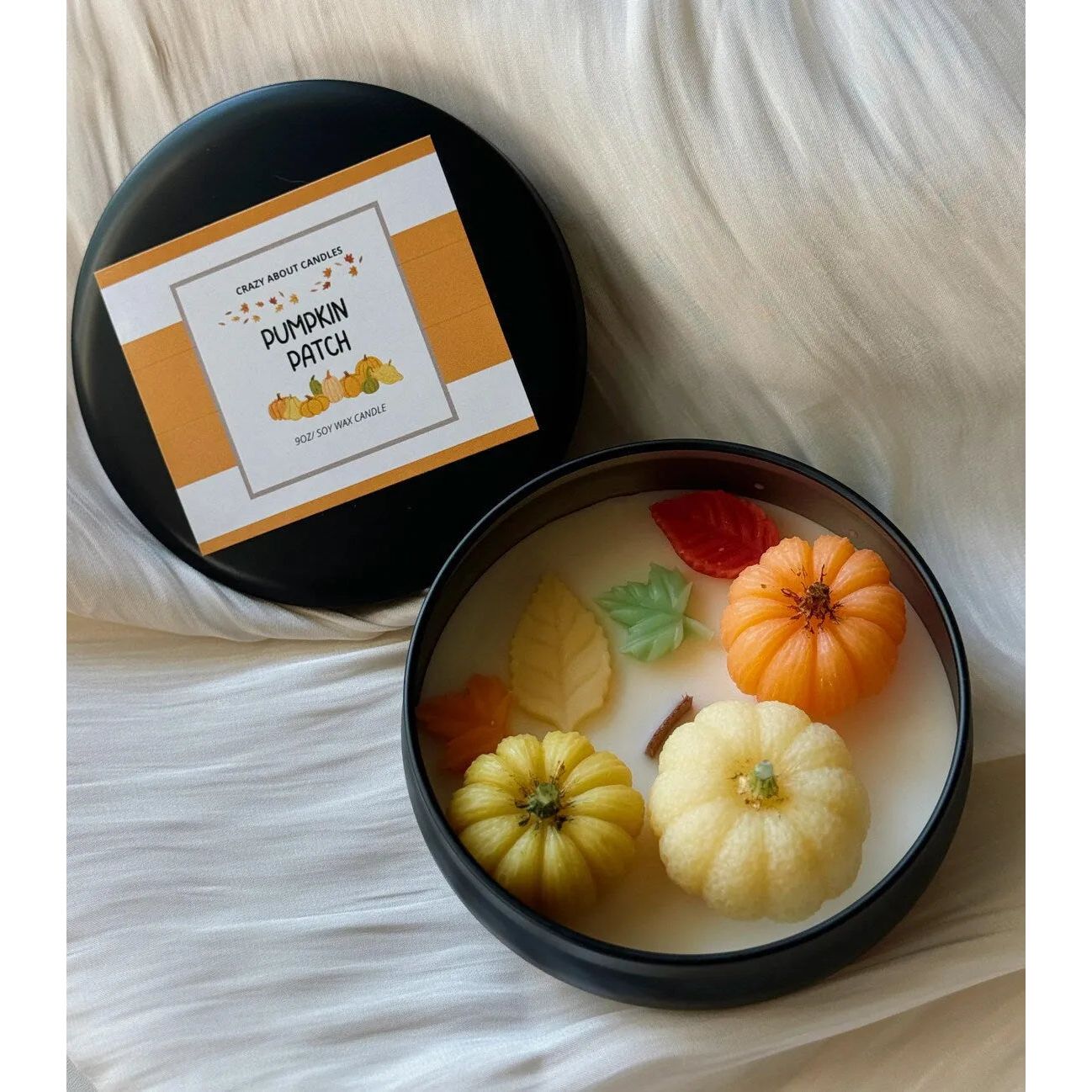 Pumpkin Patch Soy Wax Candle.