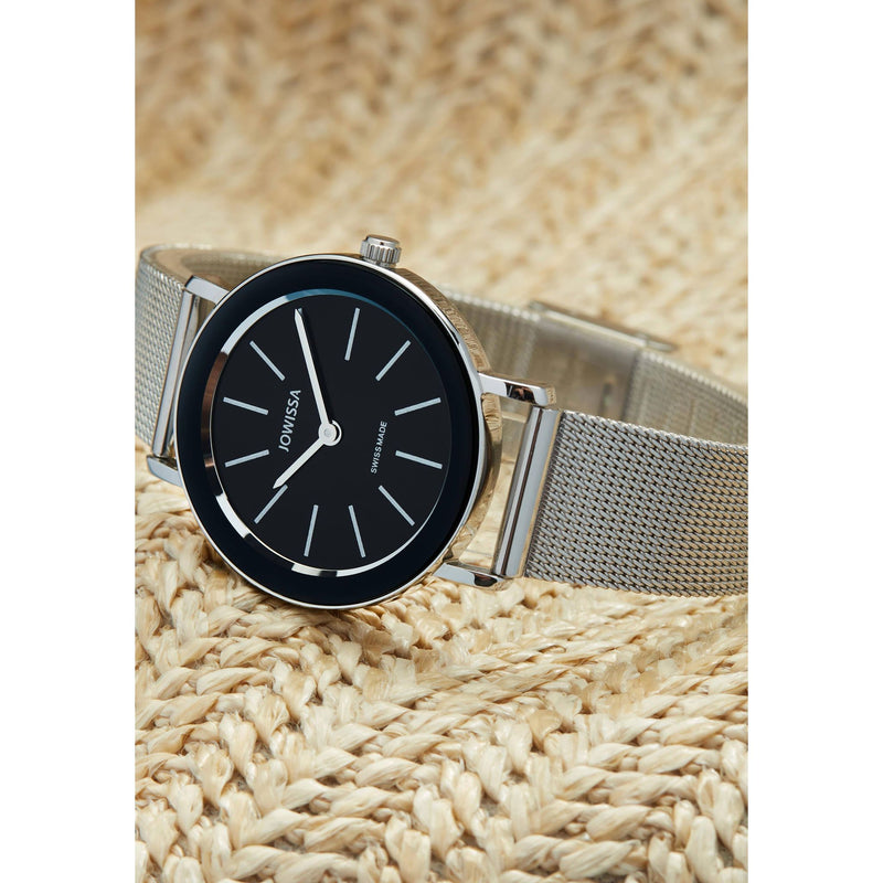 Alto Swiss Ladies Watch Steel Black.