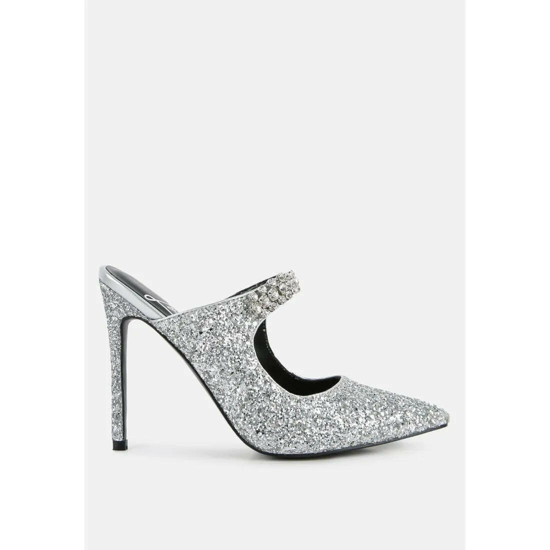 Twinklet Glitter Diamante Embellished Stilettos.