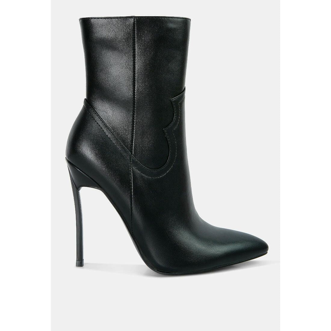 Jenner High Heel Cowboy Ankle Boots.