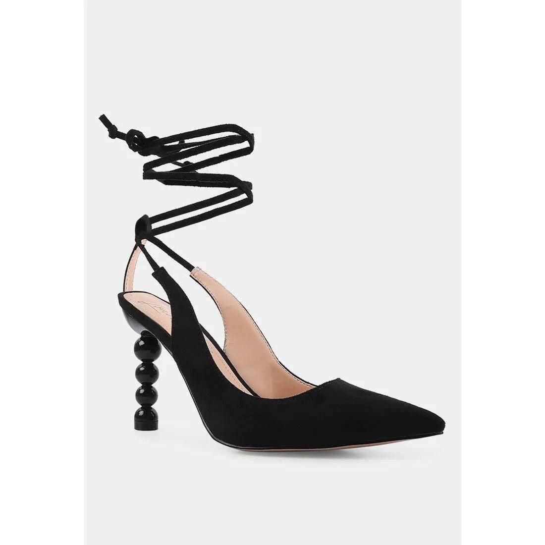 Spiced Night Fantasy Heel Lace-Up Sandals.