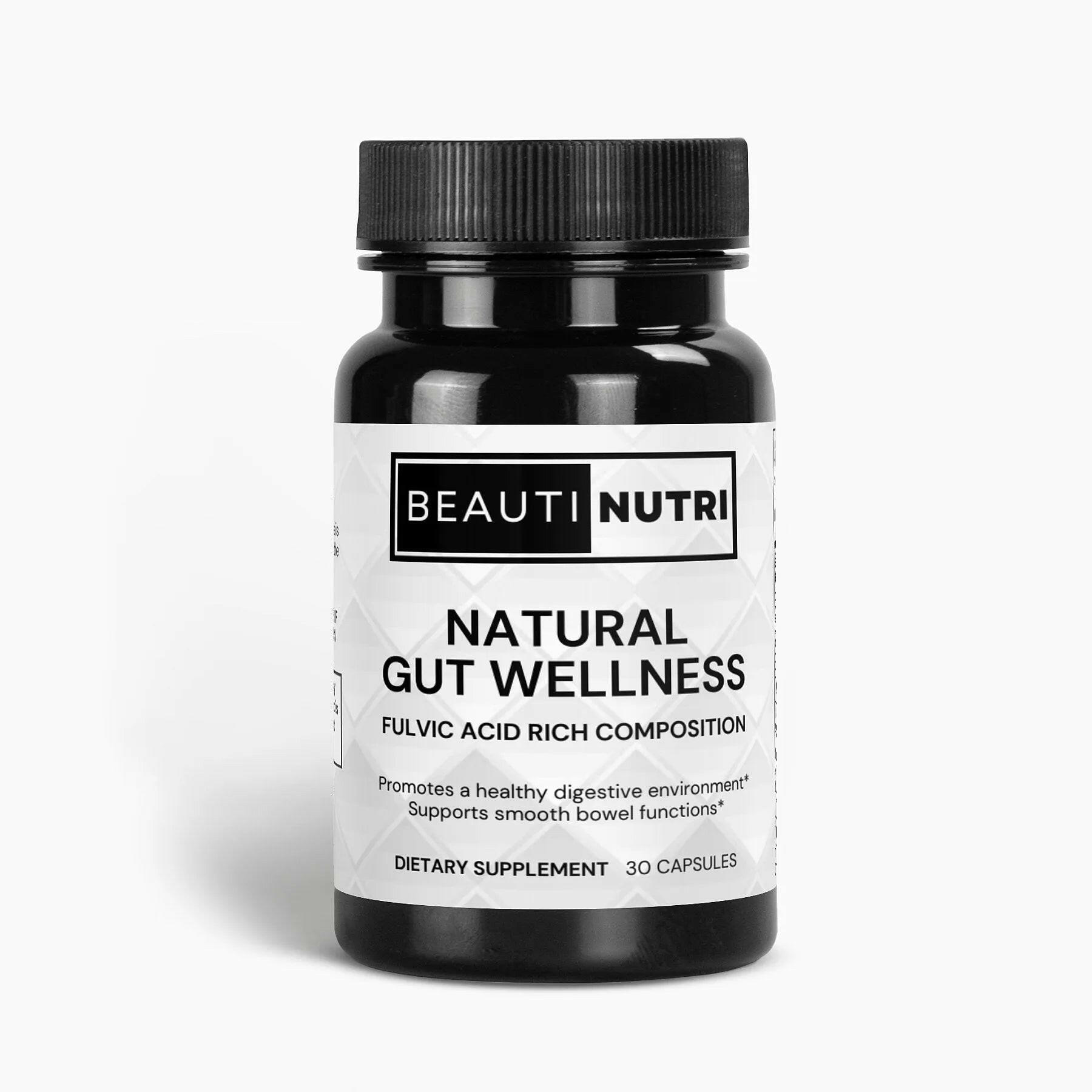 Natural Gut Wellness Capsules.