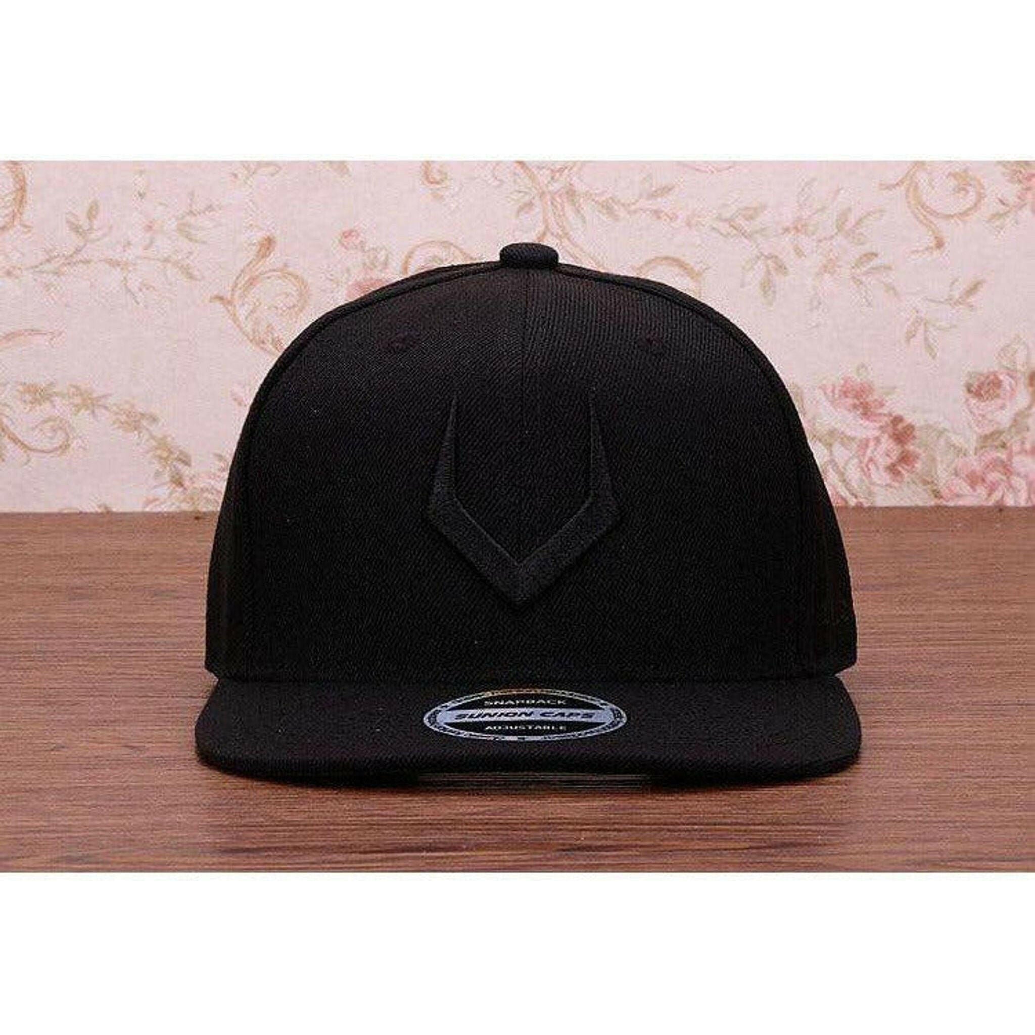 3D Pierced Embroidery Hip Hop Flat Bill Baseball Cap.