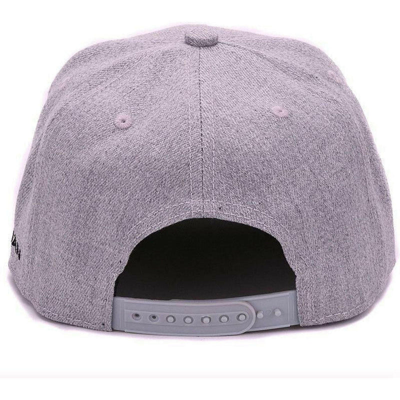 3D Pierced Embroidery Hip Hop Flat Bill Baseball Cap