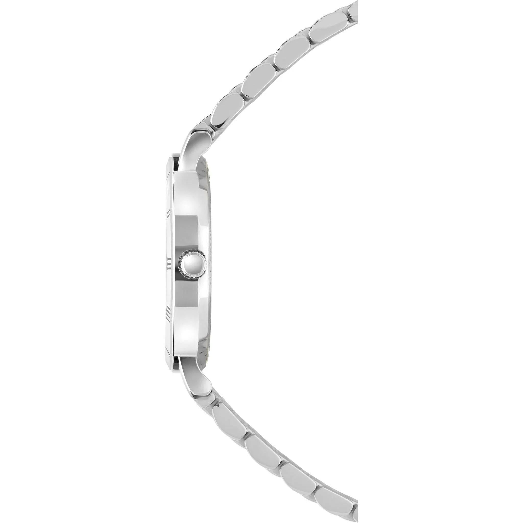 Roma Swiss Ladies Watch Steel White.