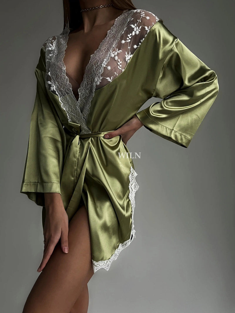 Bliss Luxurious Satin Robe